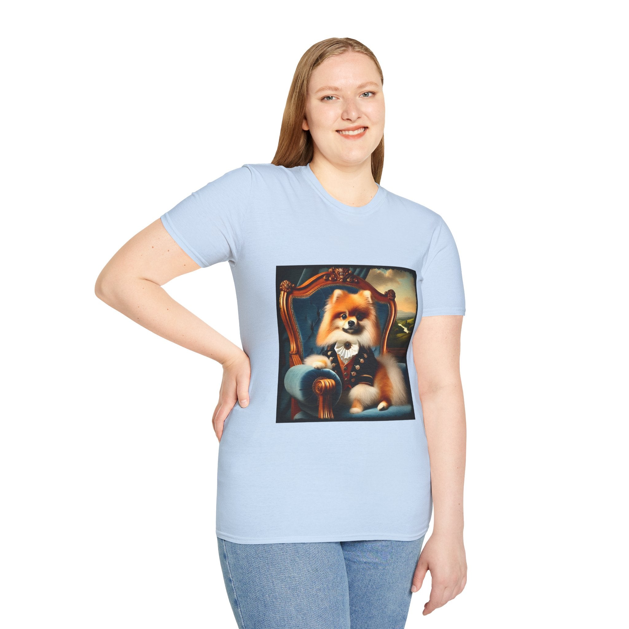 Pomeranian Polished Prince | Unisex Dog T-Shirt