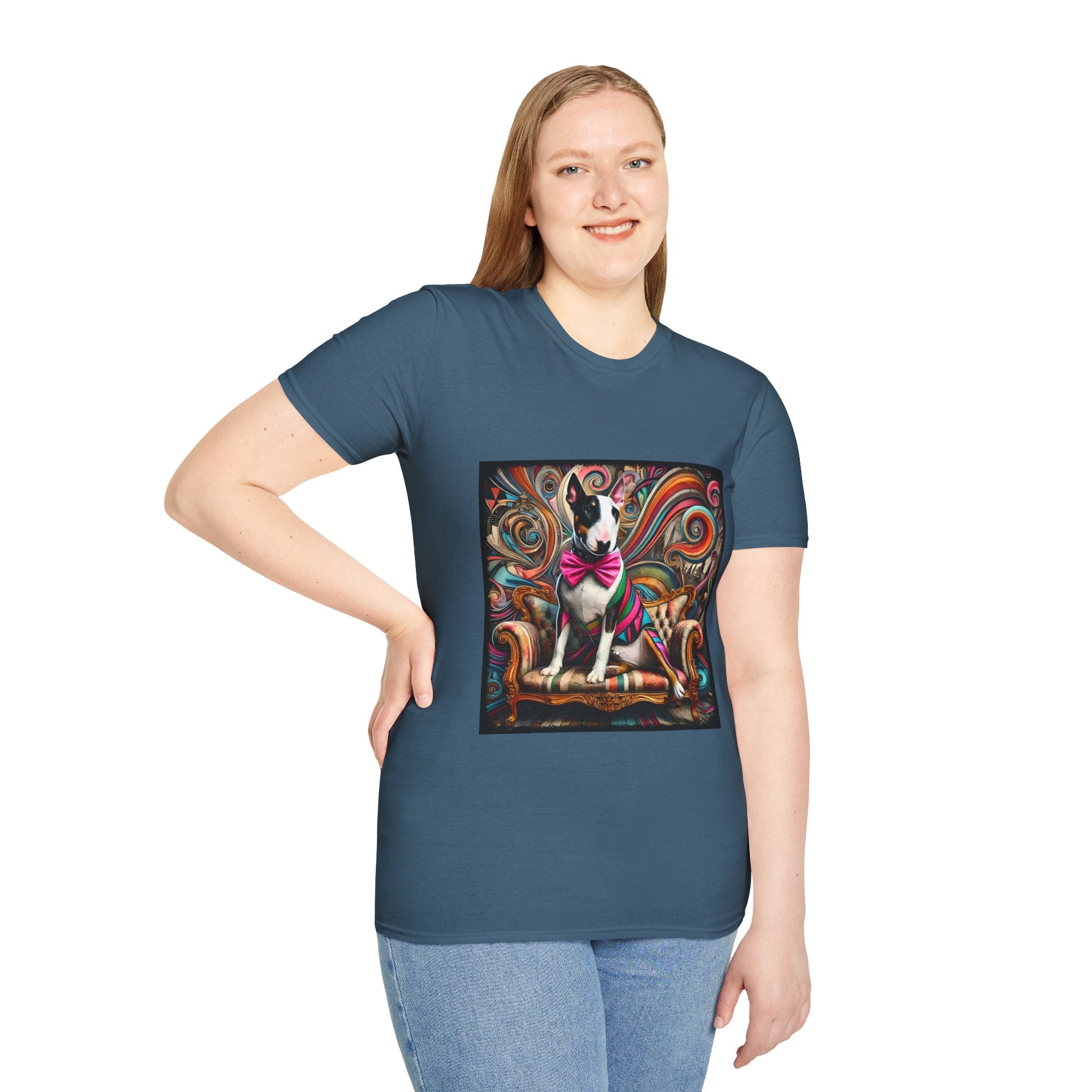 Bull Terrier Bold Rocker | Unisex Dog T-Shirt