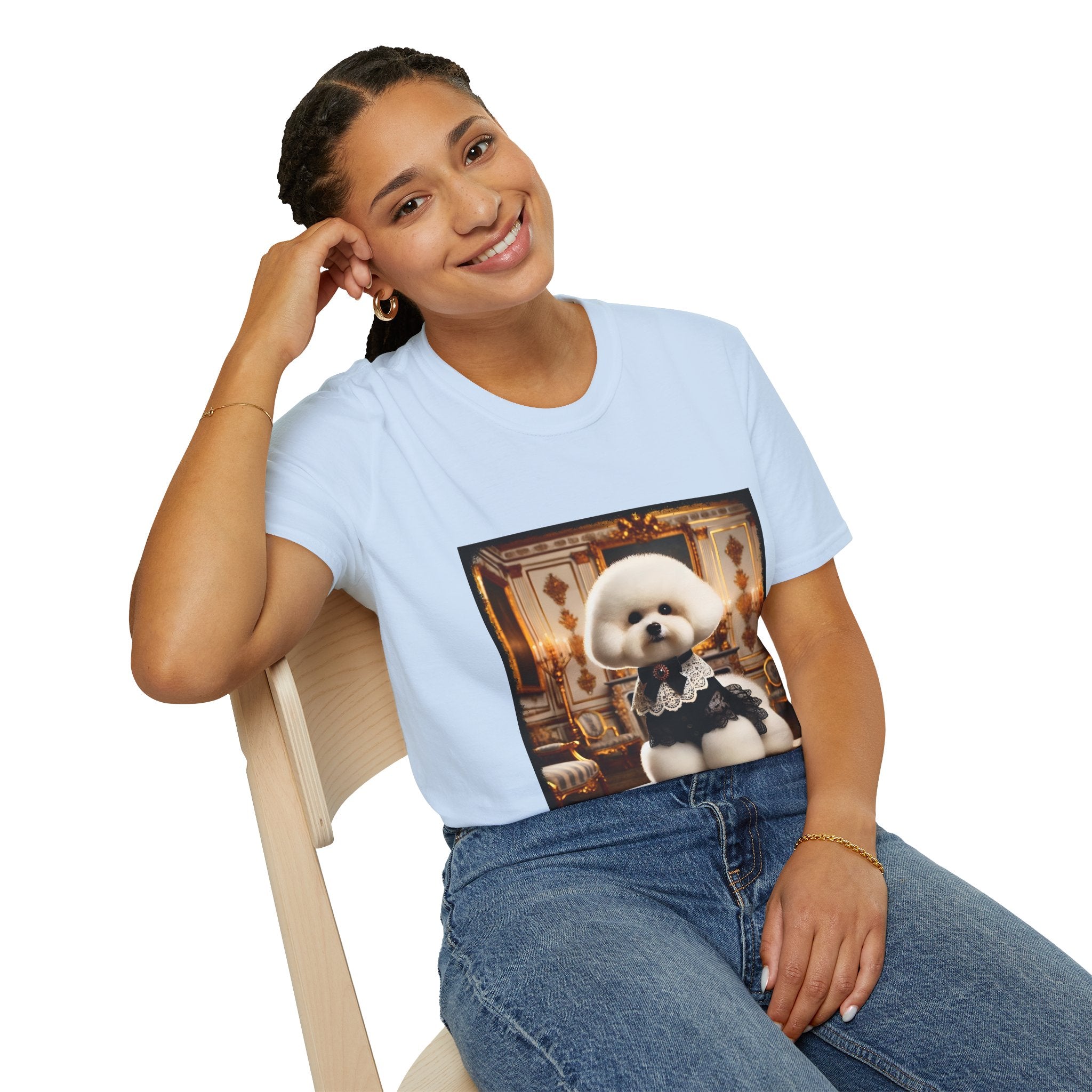 Bichon Frise Posh Paw | Unisex Dog T-Shirt