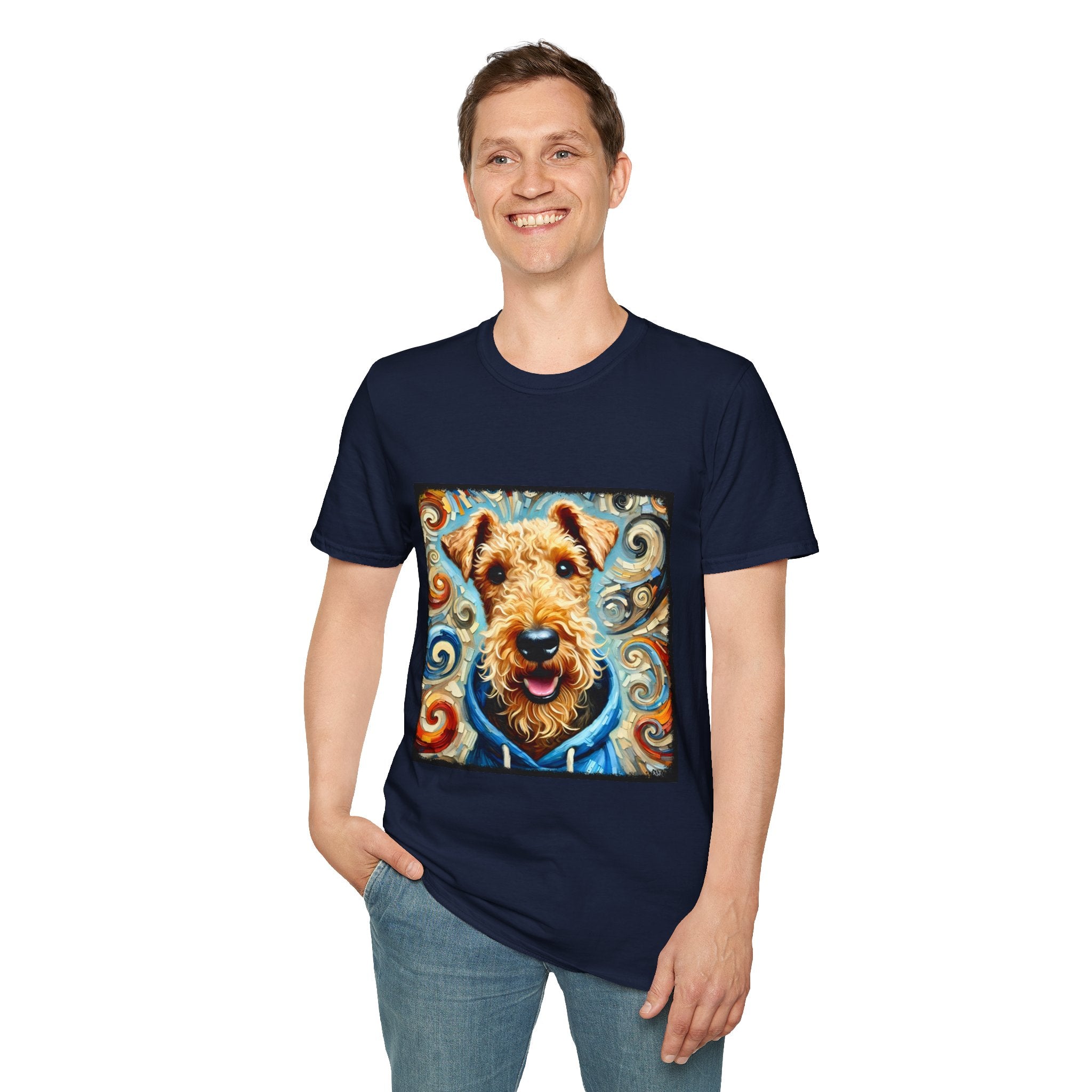 Airedale Terrier Shirt | Urban Swirl Dog Lover Tee