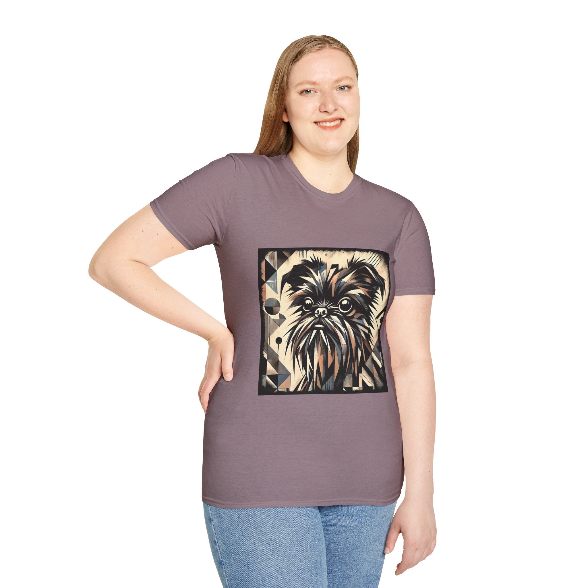 Brussels Griffon Bold Geometric | Unisex Dog T-Shirt