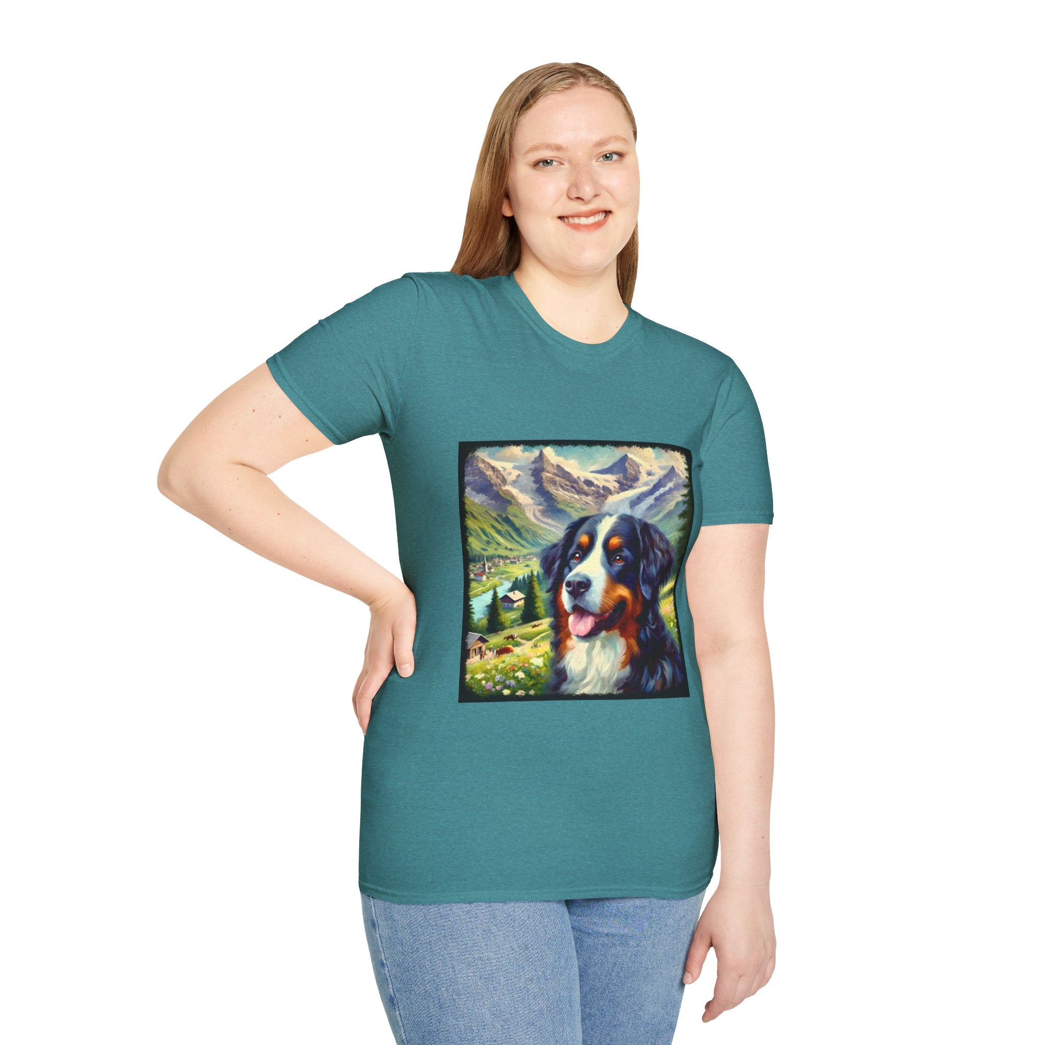 Bernese Mountain Dog Swiss Classic | Unisex Dog T-Shirt