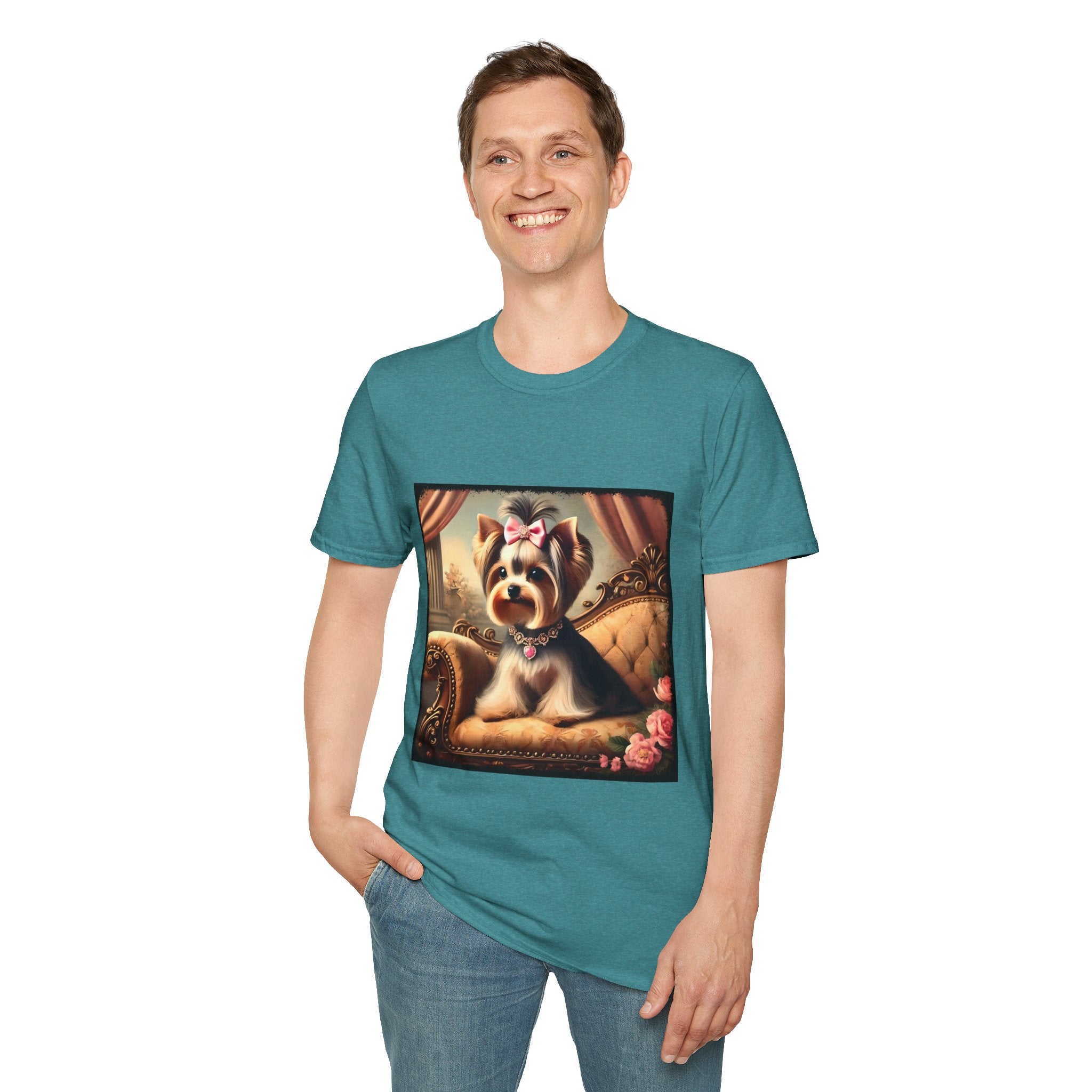Yorkshire Terrier Pretty Princess | Unisex Dog T-Shirt