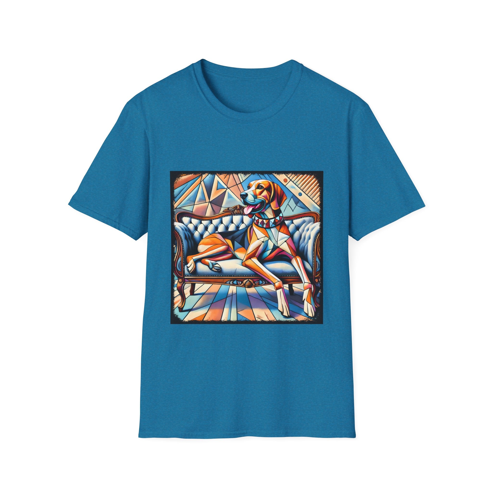 Treeing Walker Coonhound Bold Geometric | Unisex Dog T-Shirt