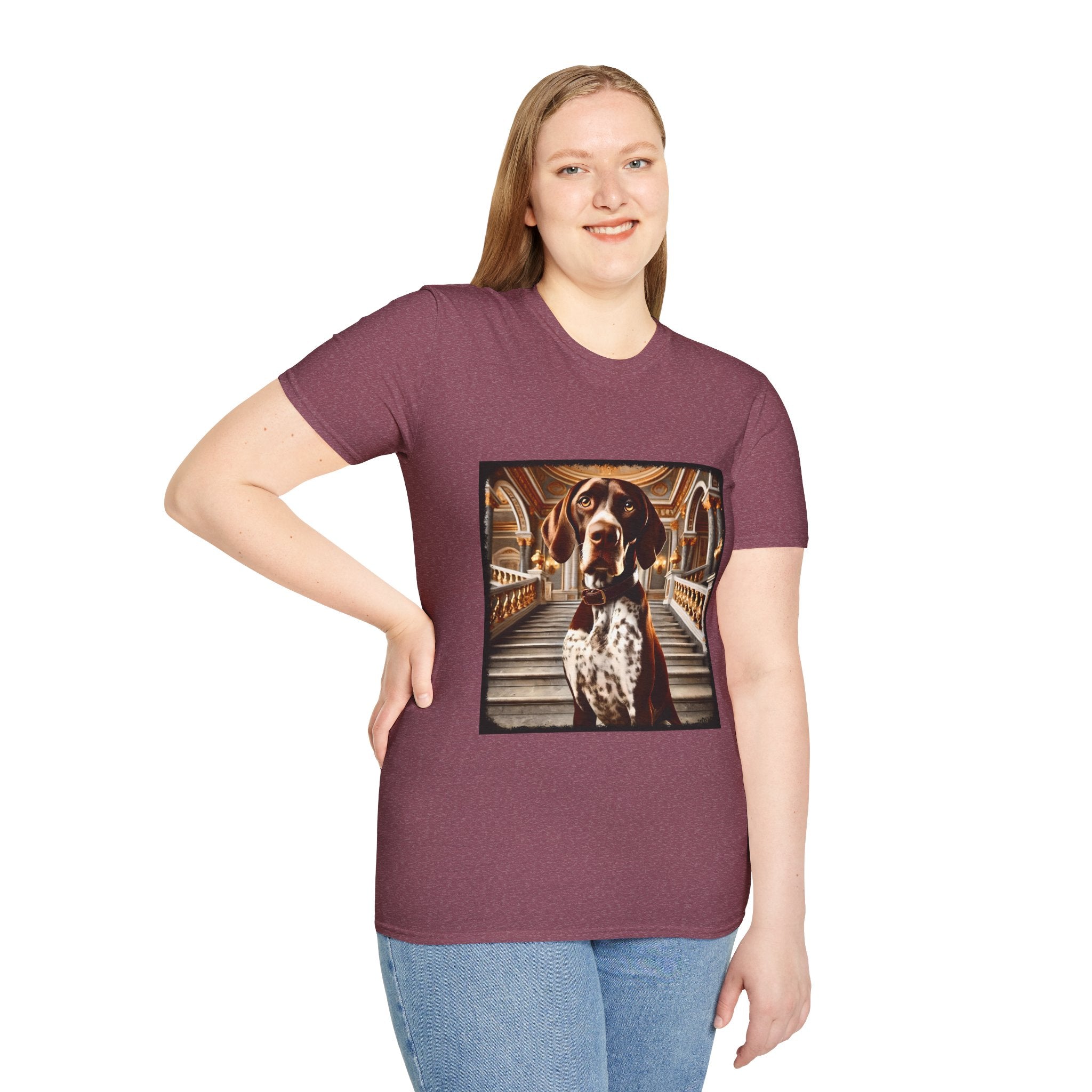 German Shorthaired Pointer Polished Pup | Unisex Dog T-Shirt