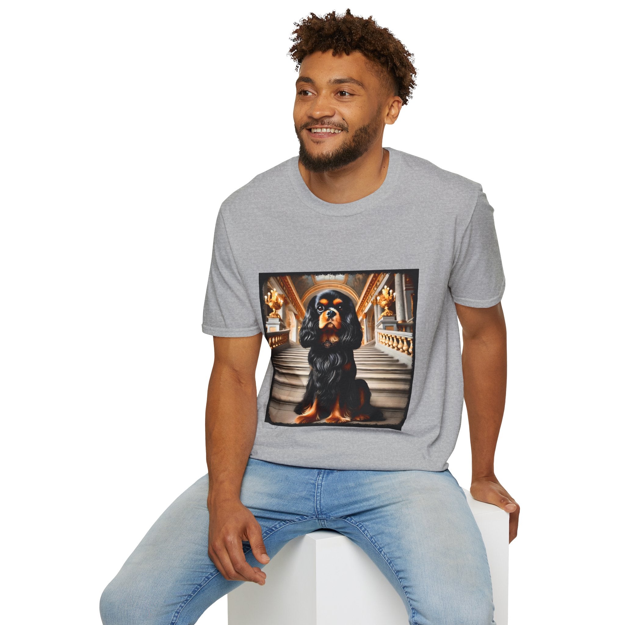 Cavalier King Charles Spaniel Sophisticated Pup | Unisex Dog T-Shirt