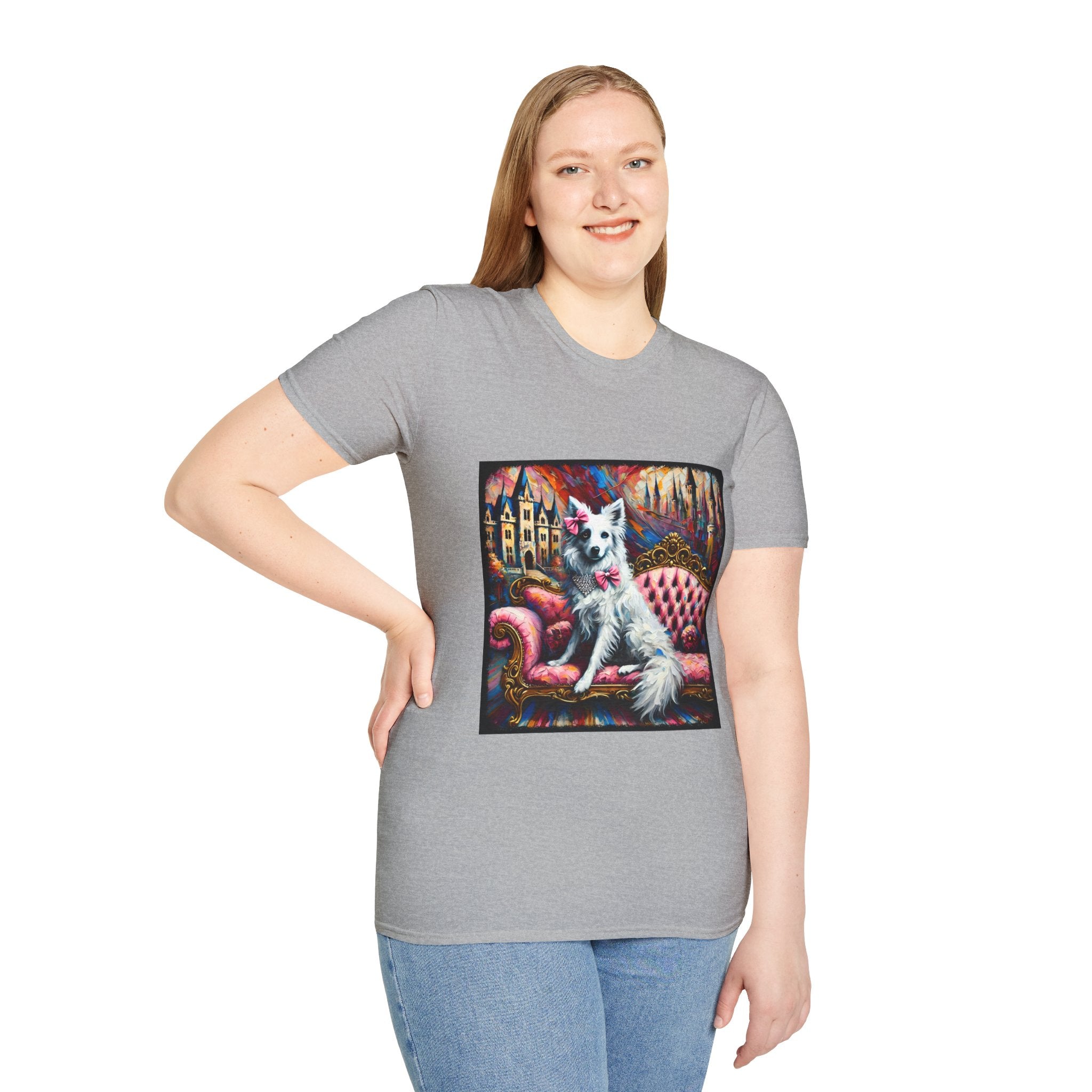 Border Collie Pink Princess Classic | Unisex Dog T-Shirt