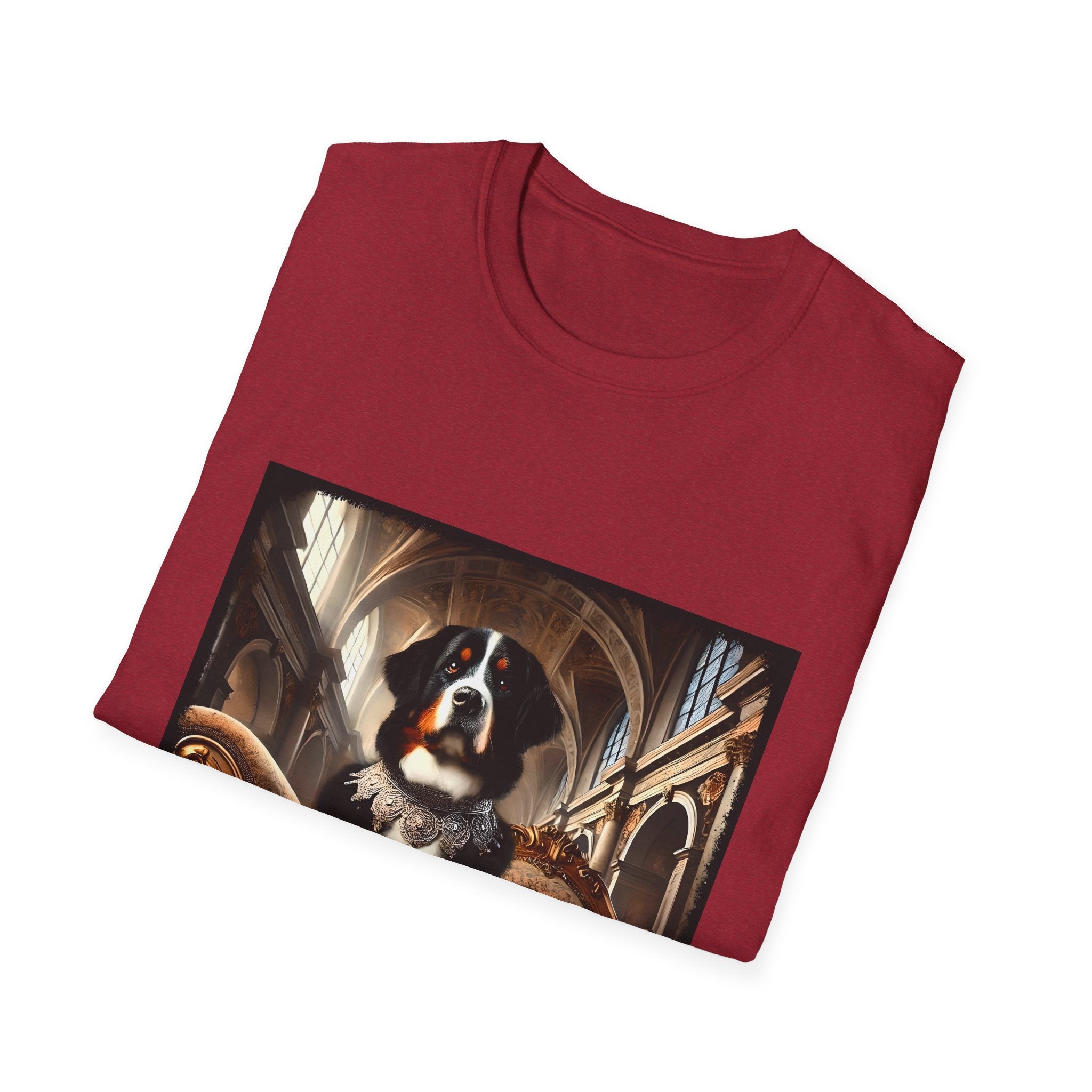 Bernese Mountain Dog Posh Princess | Unisex Dog T-Shirt