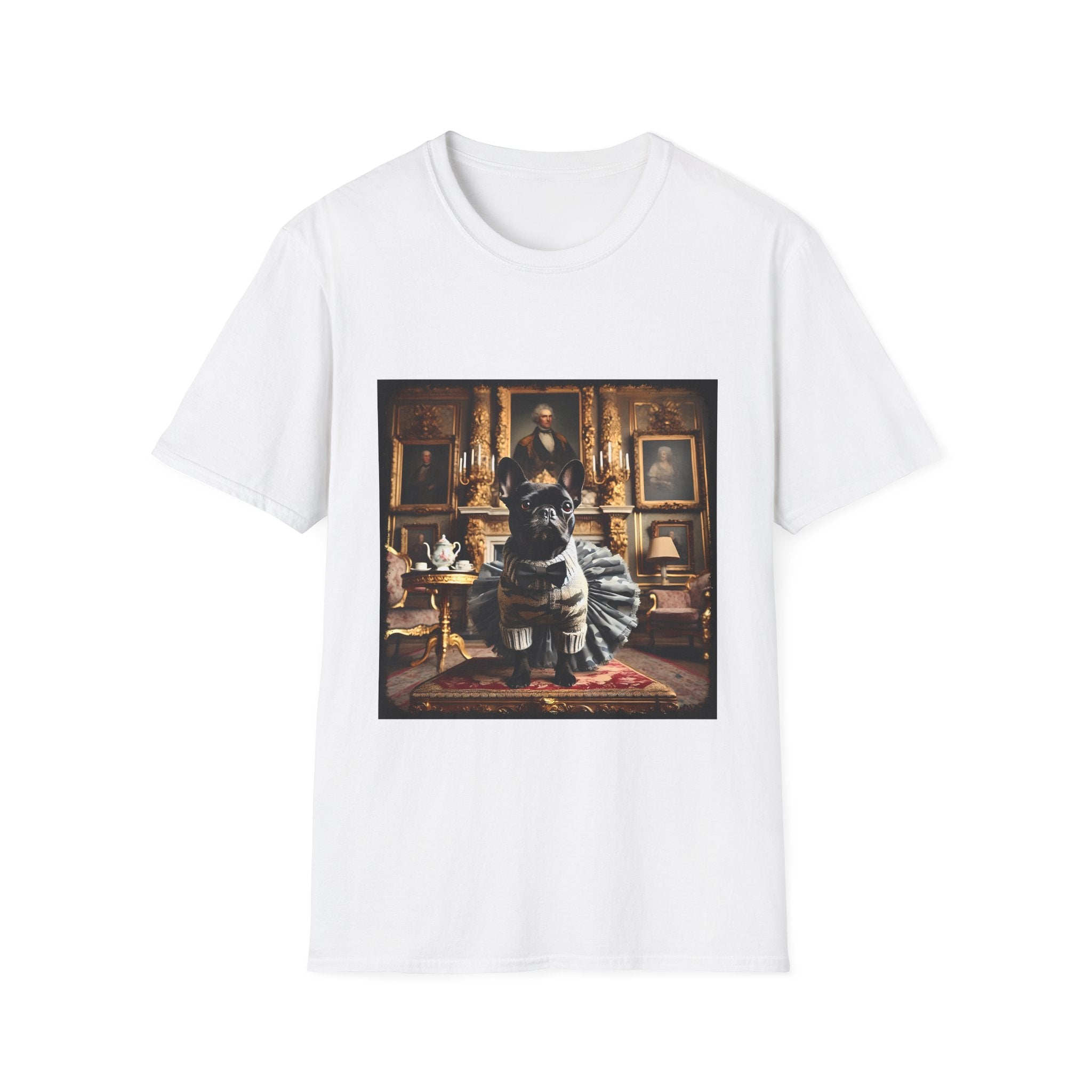 French Bulldog Shirt | Black Camo Chic Dog Lover Tee