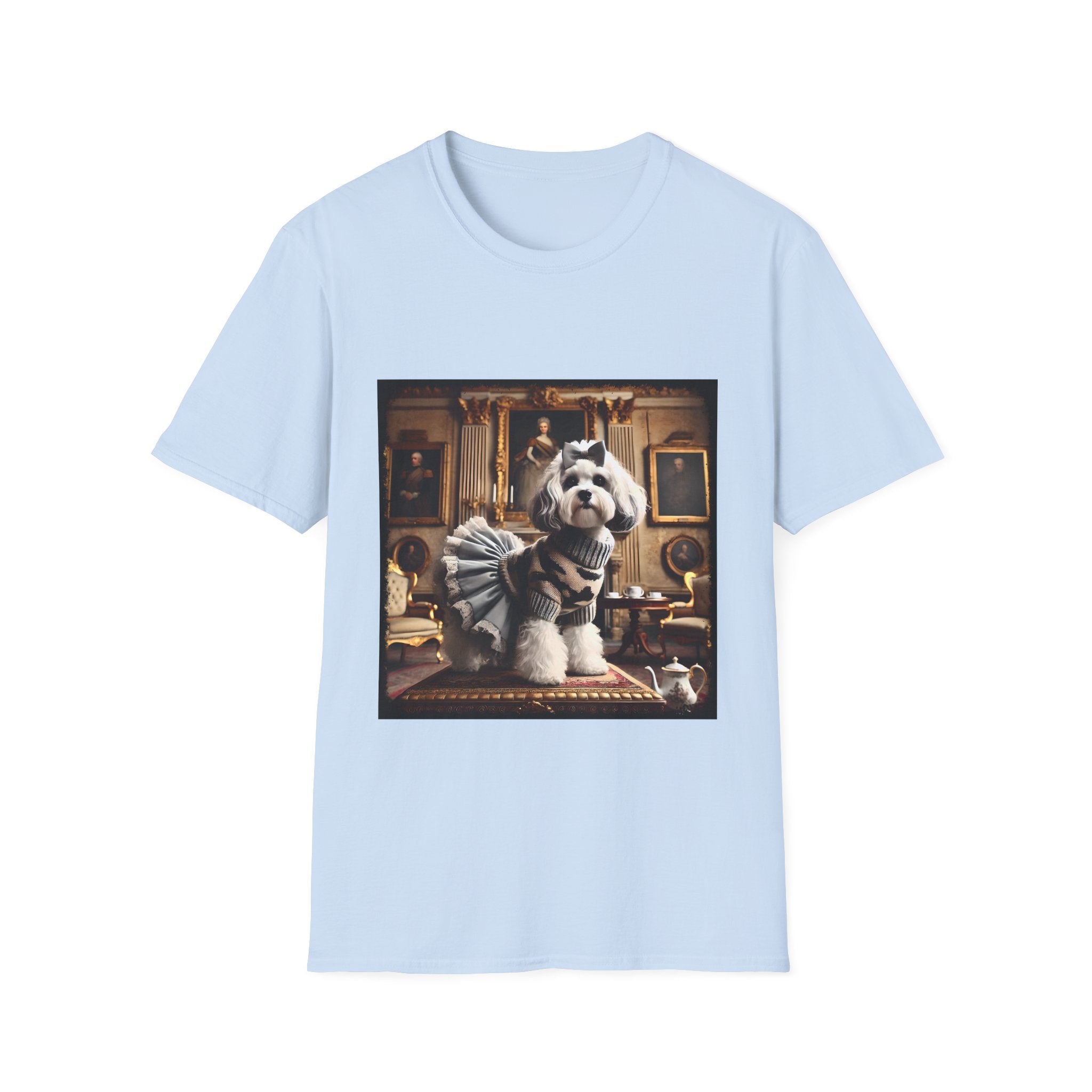 Cavapoo Posh Camo Chic | Unisex Dog T-Shirt
