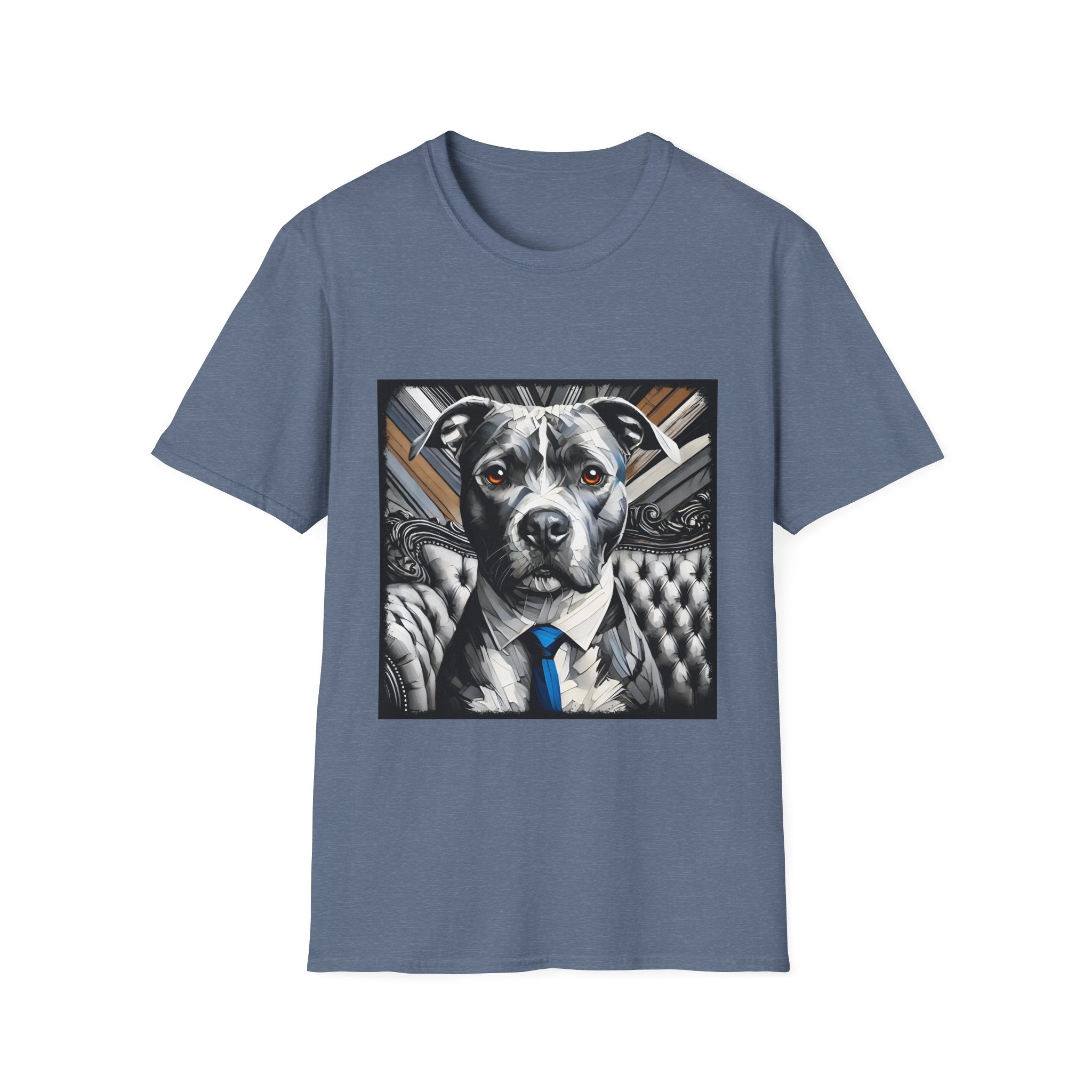 American Pit Bull Terrier Shirt | B&W Bold Eyes Dog Lover Tee