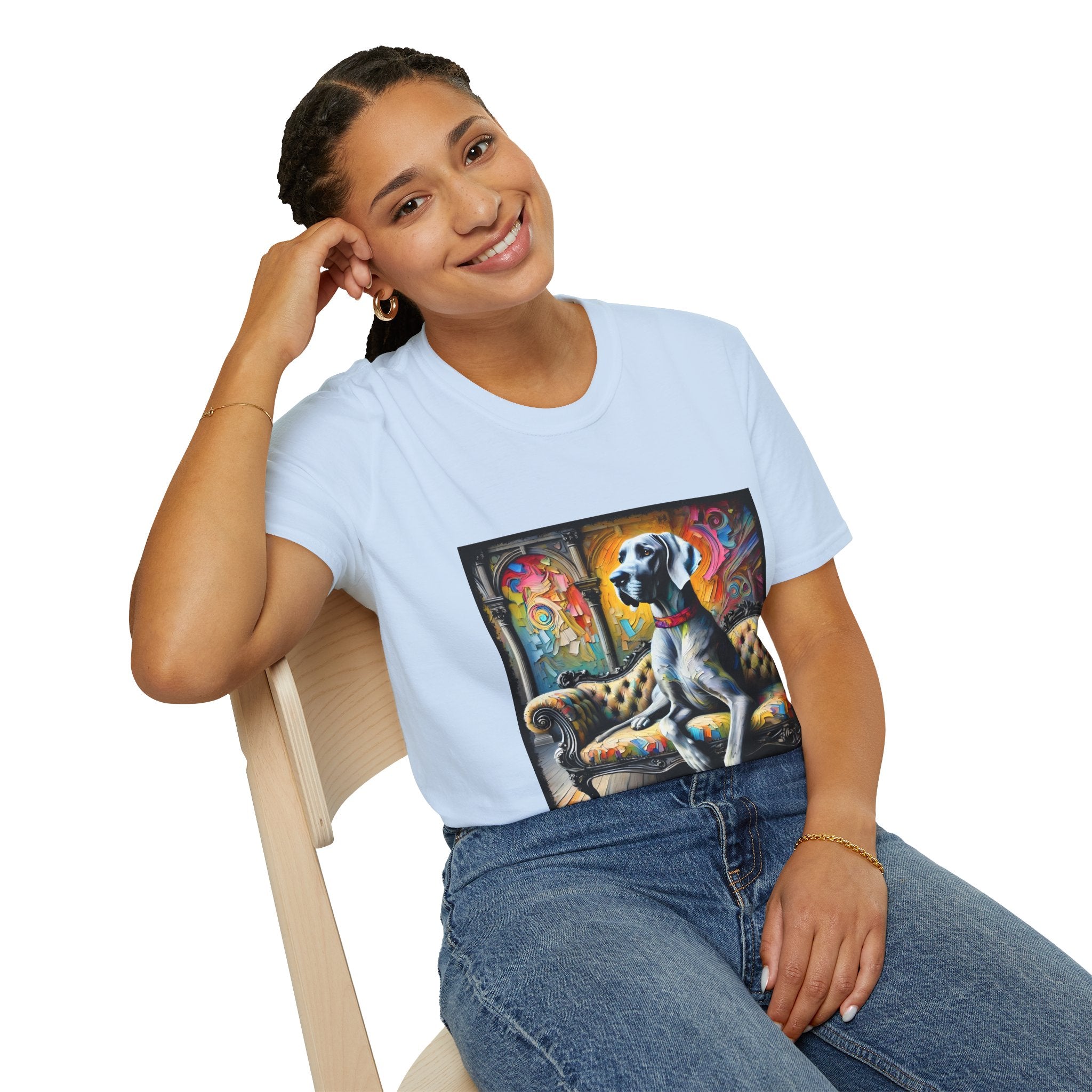 Great Dane Striking Classic | Unisex Dog T-Shirt