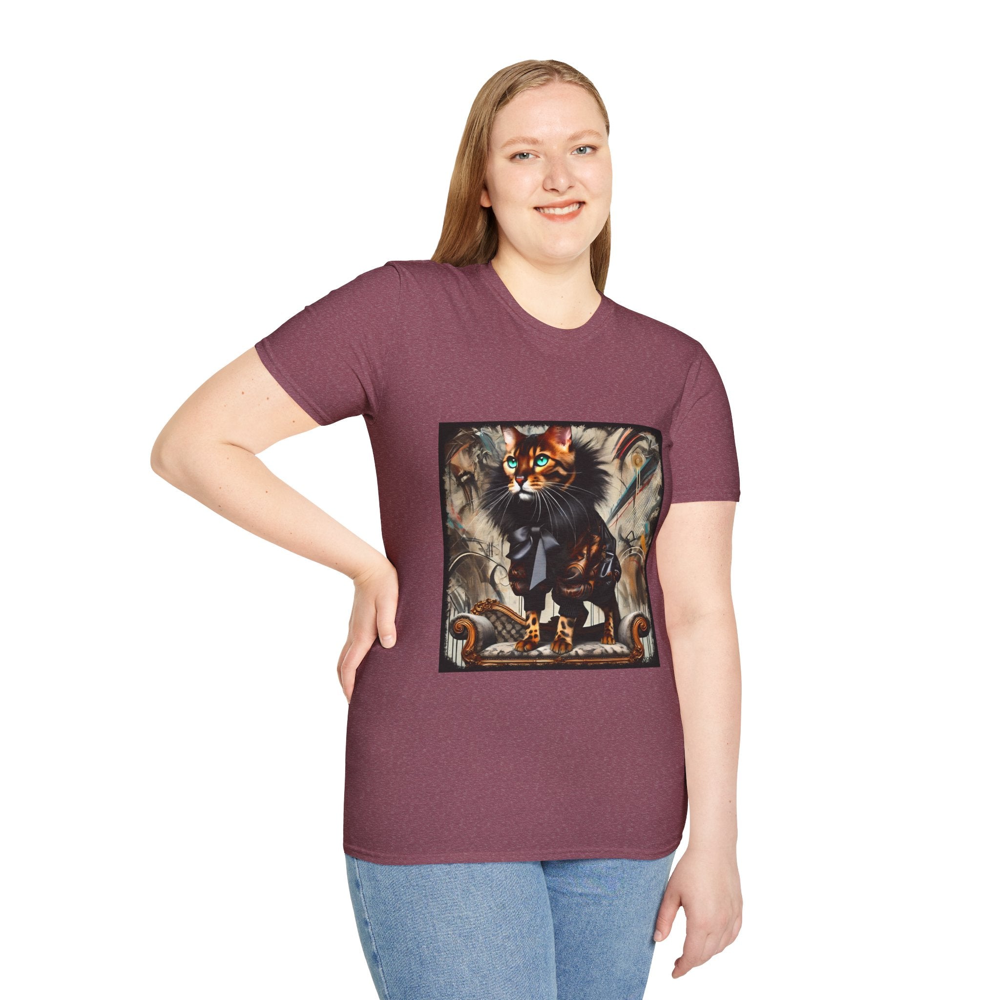 Bengal Cat Bold Vixen | Unisex Cat T-Shirt