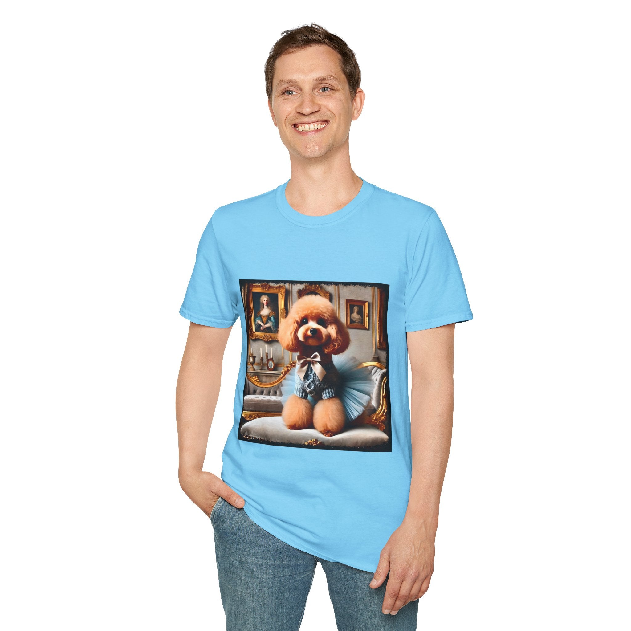 Poodle Rich Baby | Unisex Dog T-Shirt