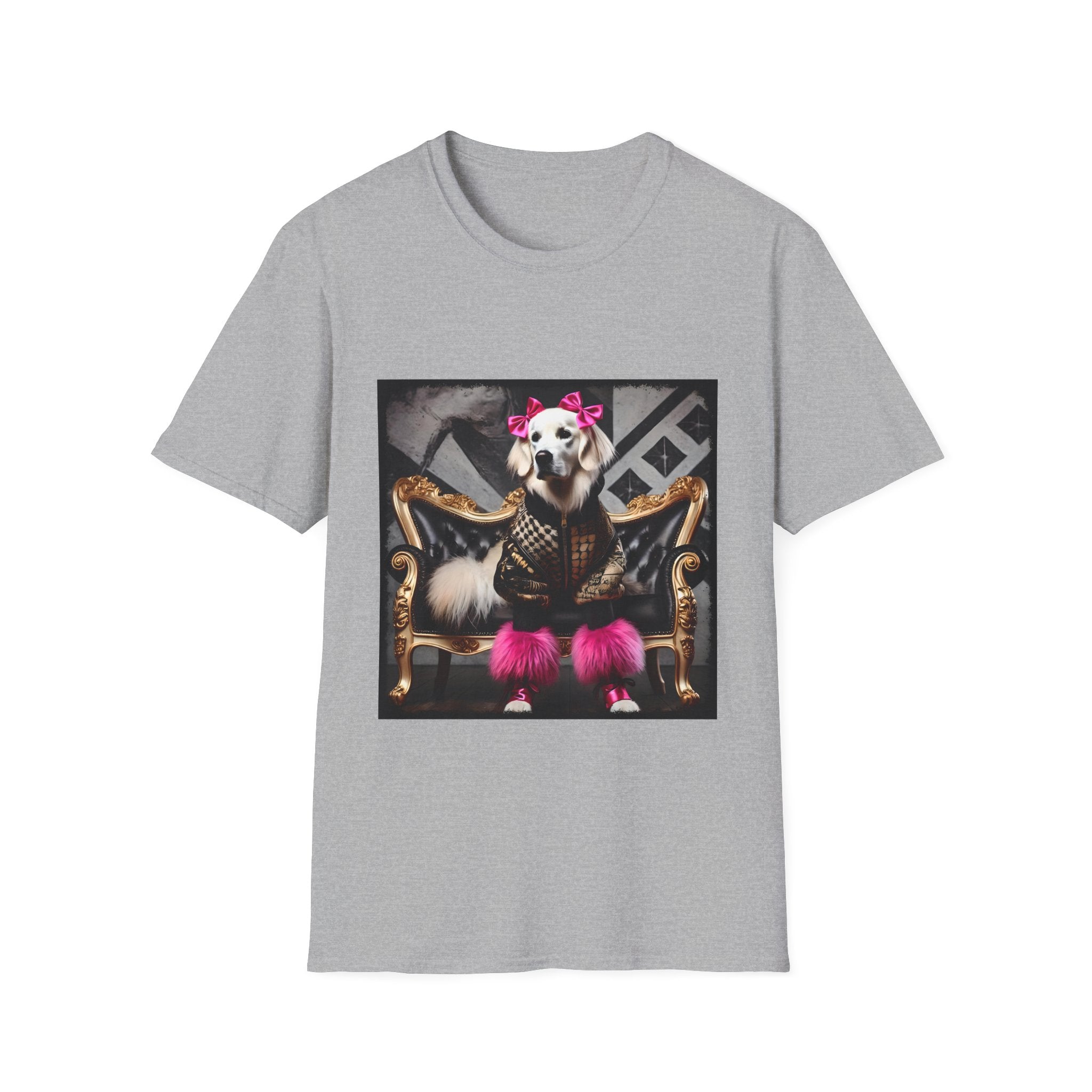 Golden Retriever Shirt | Chic Rocker Dog Lover Tee