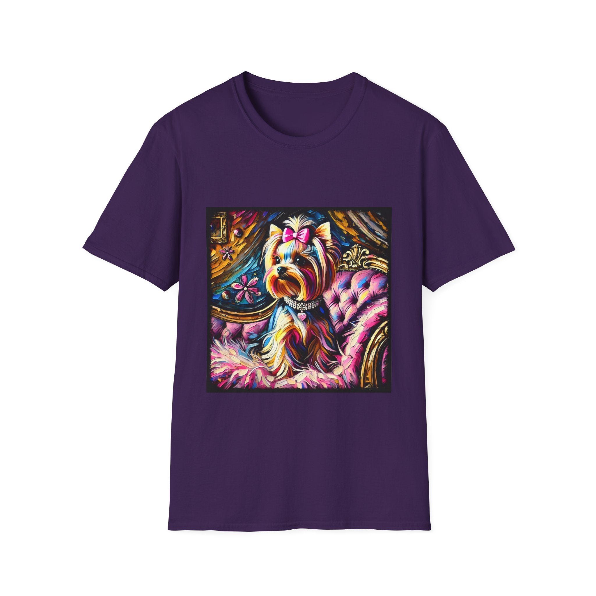 Yorkshire Terrier Pink Classic | Unisex Dog T-Shirt