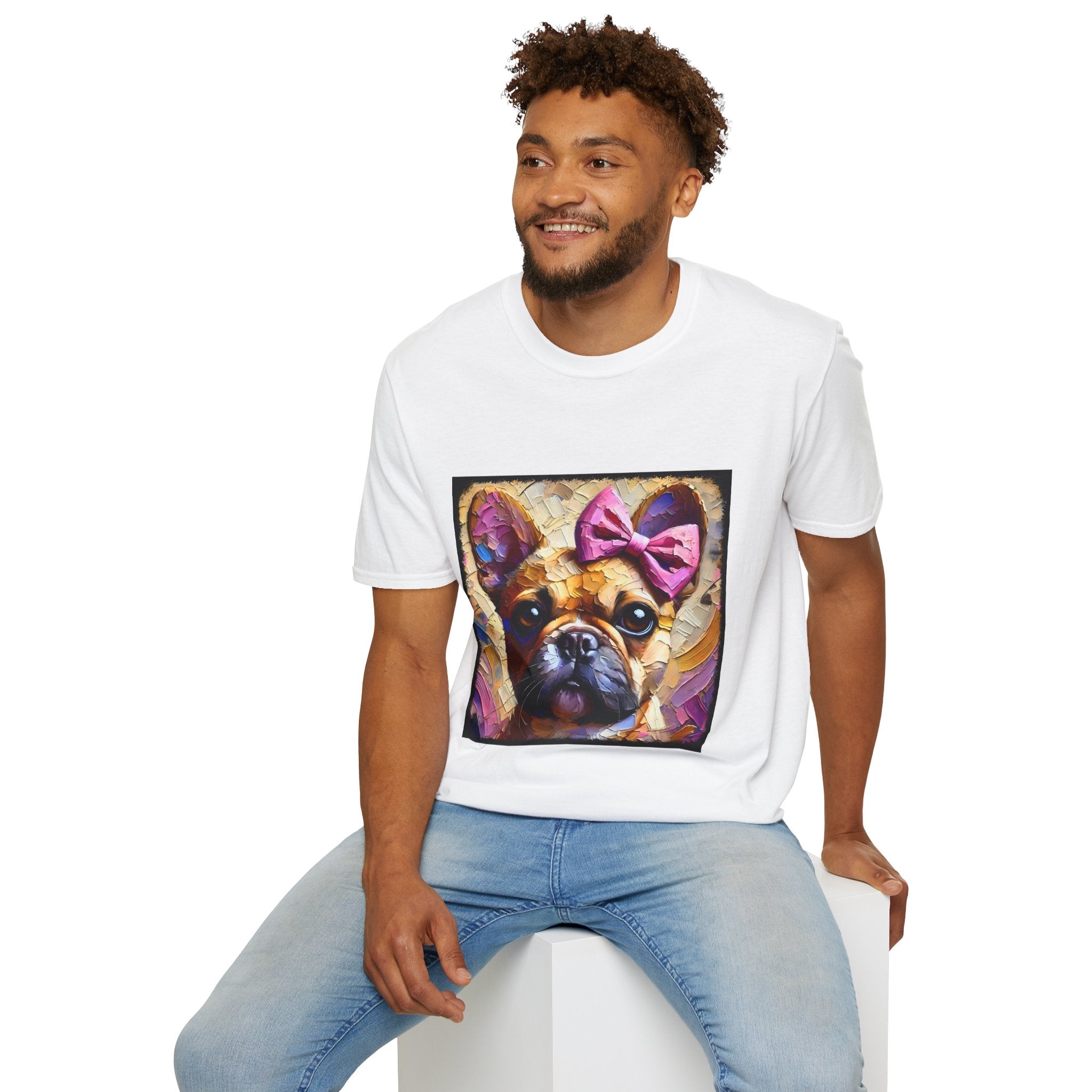 French Bulldog Shirt | Textured Classic Dog Lover Tee