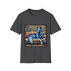 German Shepherd Blue Swirl | Unisex Dog T-Shirt