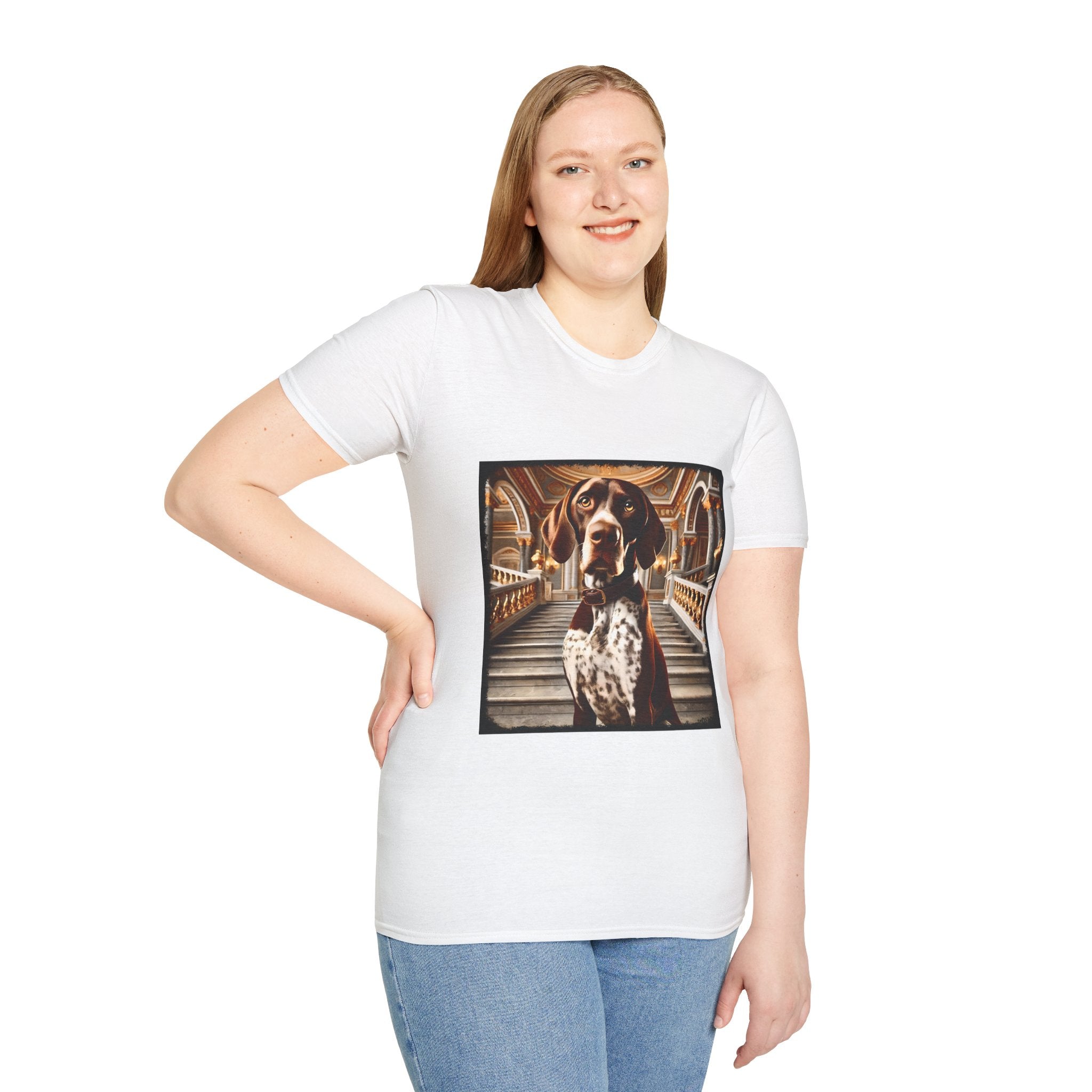German Shorthaired Pointer Polished Pup | Unisex Dog T-Shirt