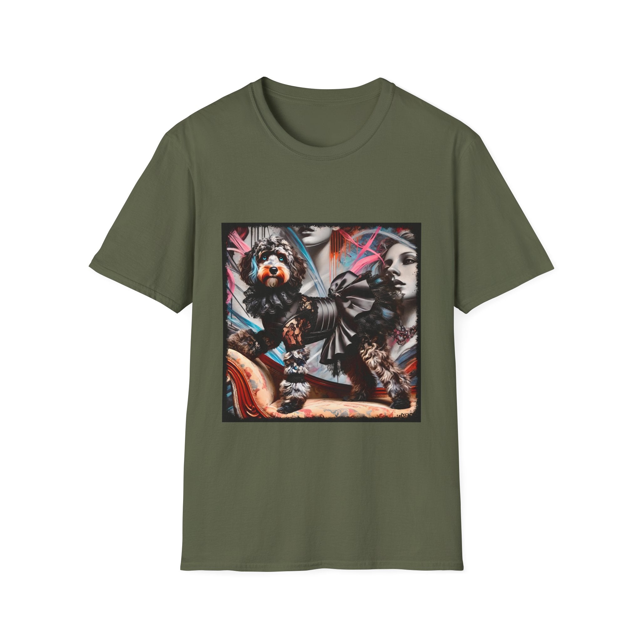Aussiedoodle Rebel Rocker | Unisex Dog T-Shirt