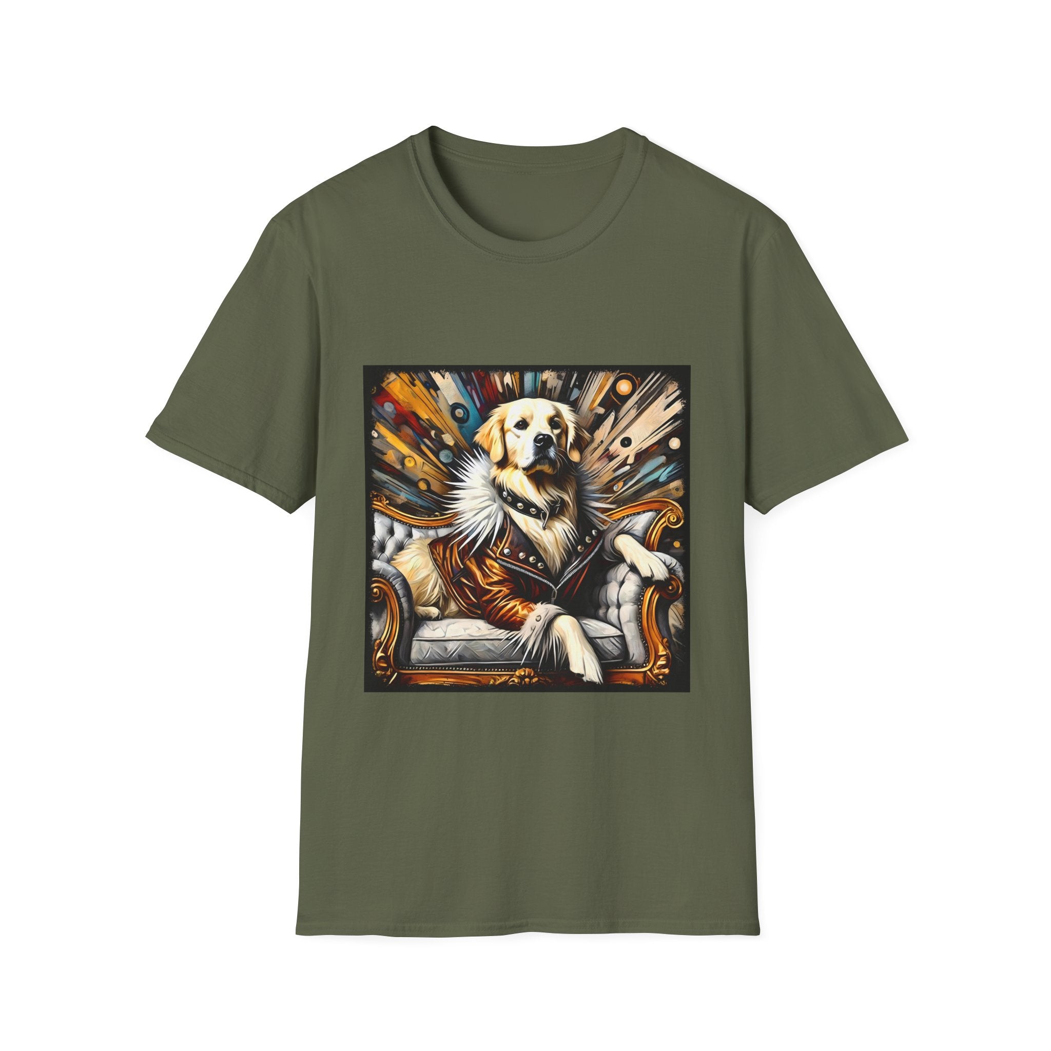 Golden Retriever Shirt | Gold Rocker Dog Lover Tee