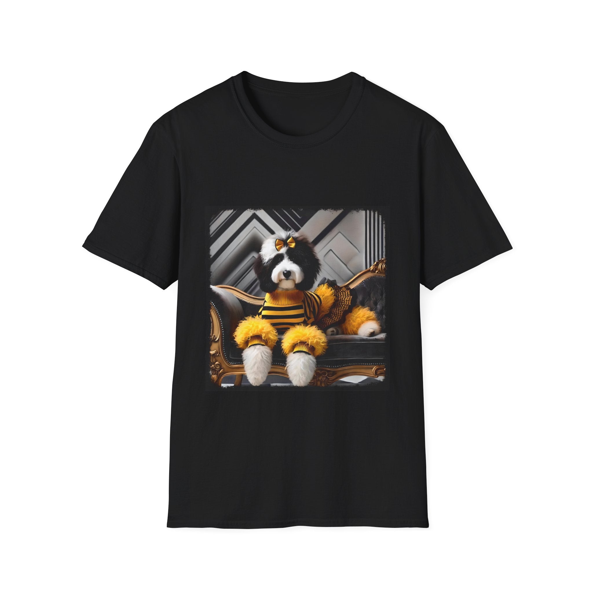 Sheepadoodle Golden Icon | Unisex Dog T-Shirt