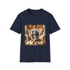 Dachshund Golden Glamour | Unisex Dog T-Shirt