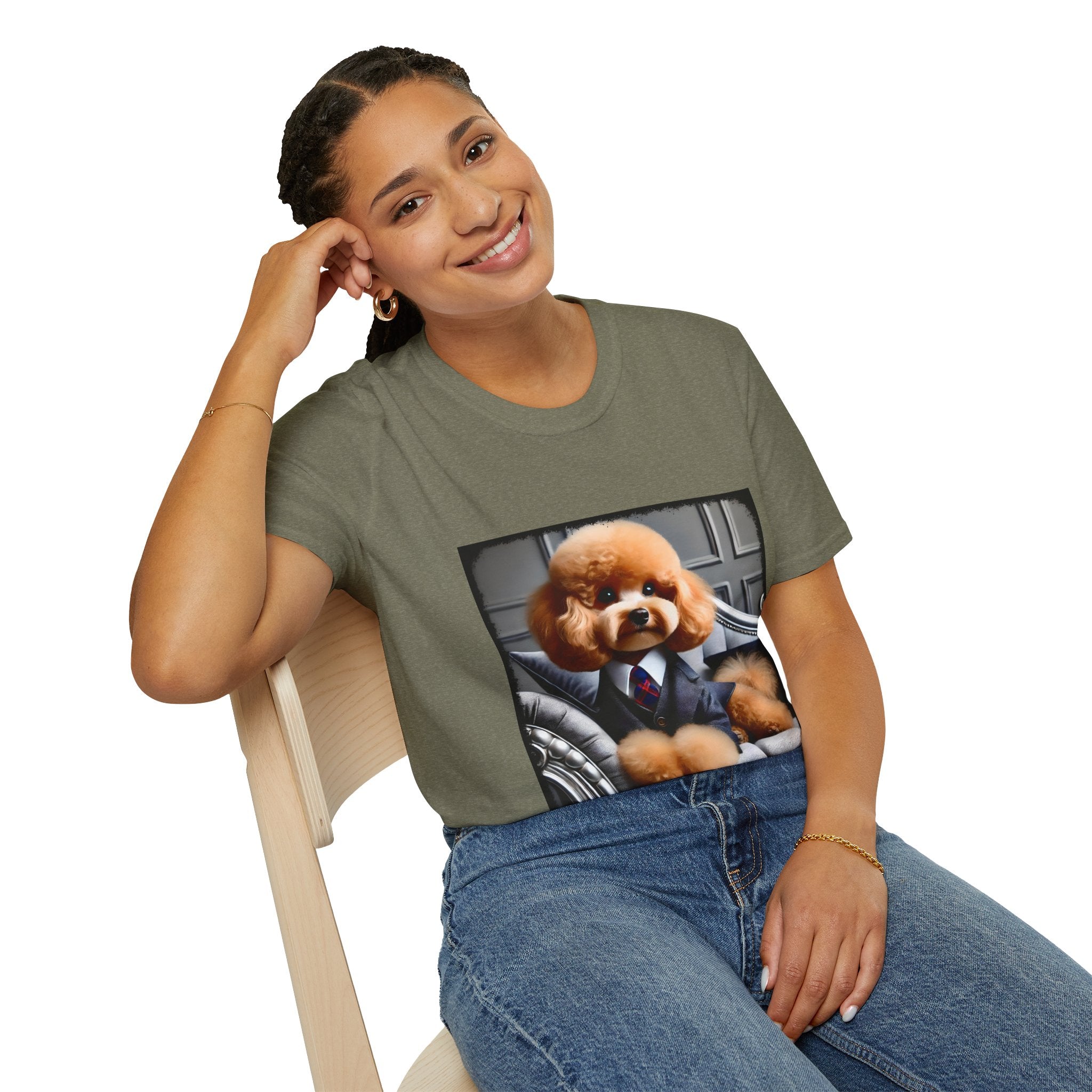 Poodle Suave Icon | Unisex Dog T-Shirt