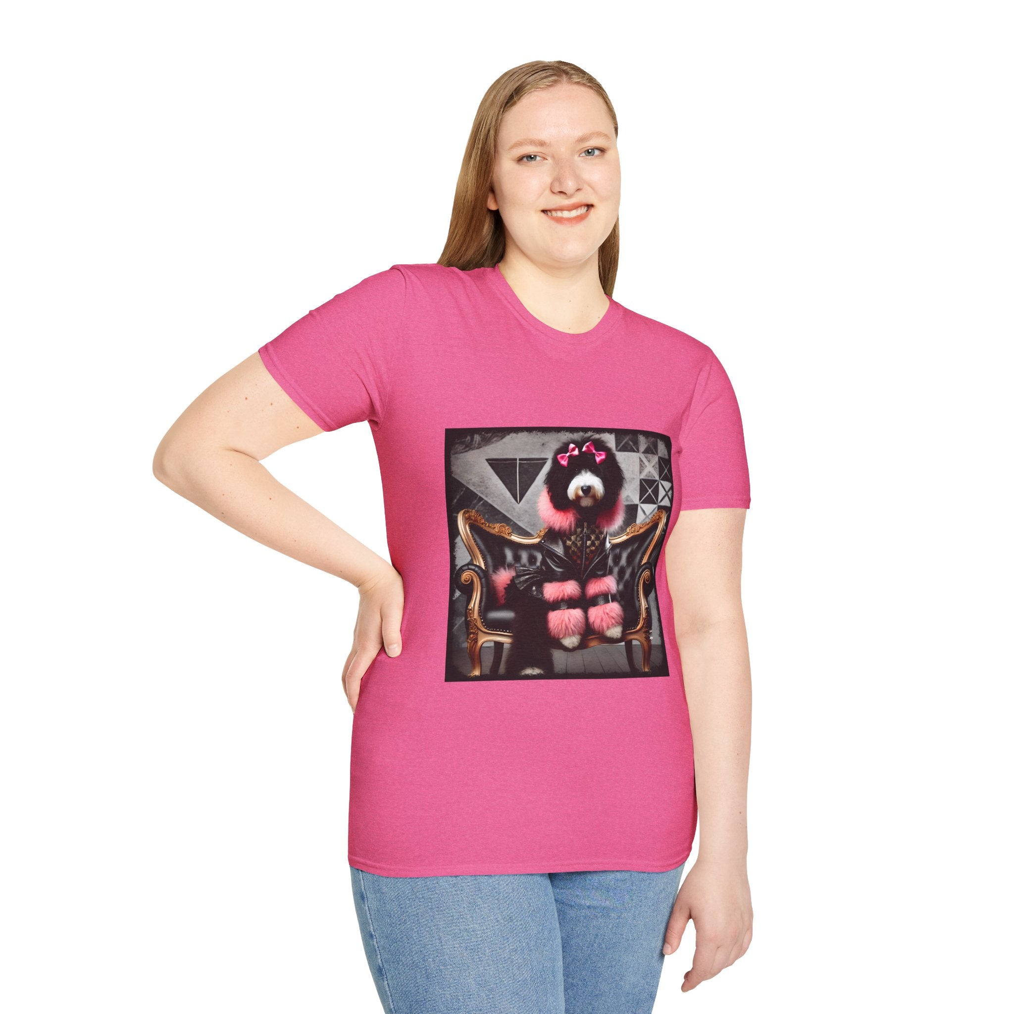 Bernedoodle Chic Rocker | Unisex Dog T-Shirt