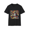 Australian Shepherd Vivd Swirl | Unisex Dog T-Shirt