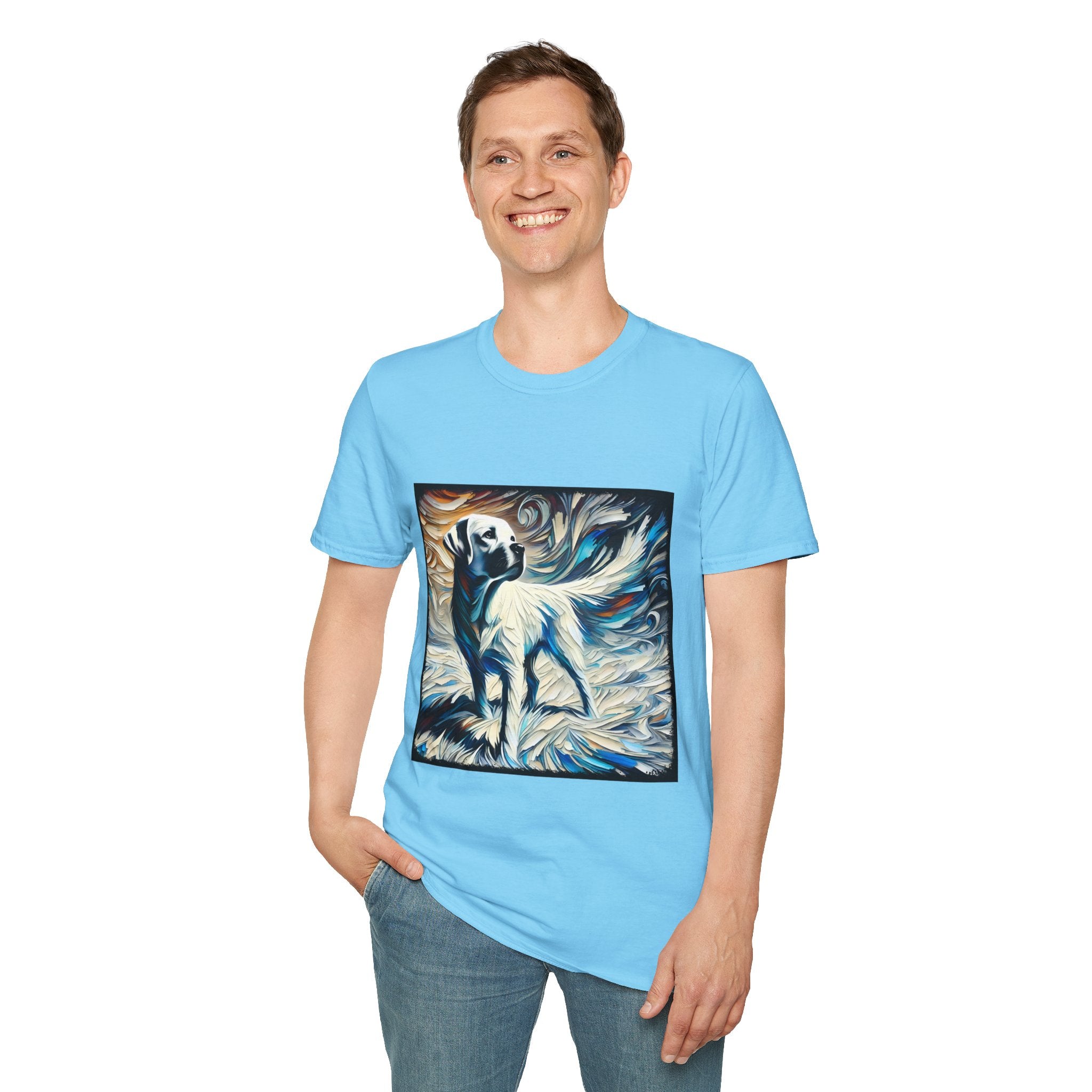 Labrador Retriever Snow Swirl | Unisex Dog T-Shirt