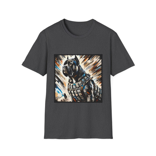Cane Corso Bold Armor Classic design dog lover unisex t-shirt in dark heather