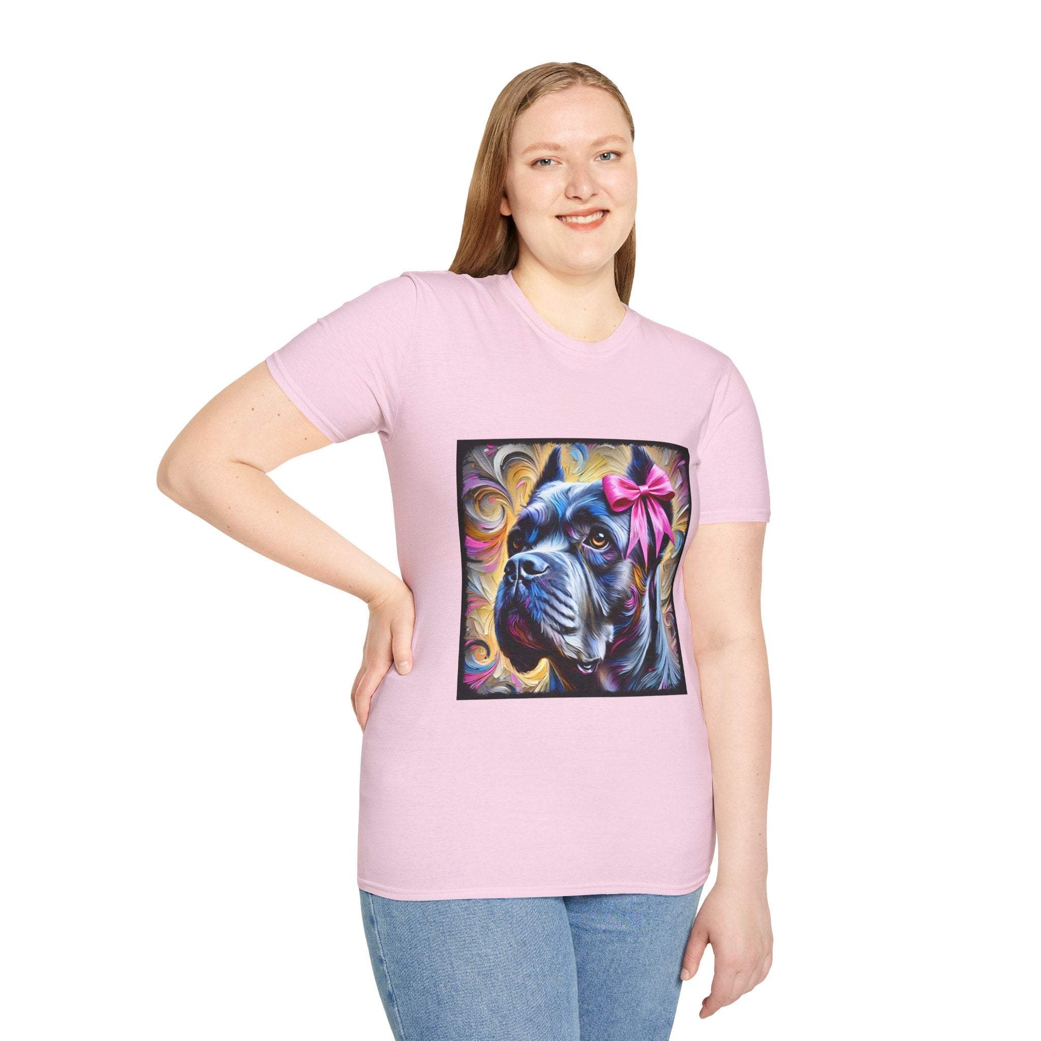 Cane Corso Golden Swirl | Unisex Dog T-Shirt