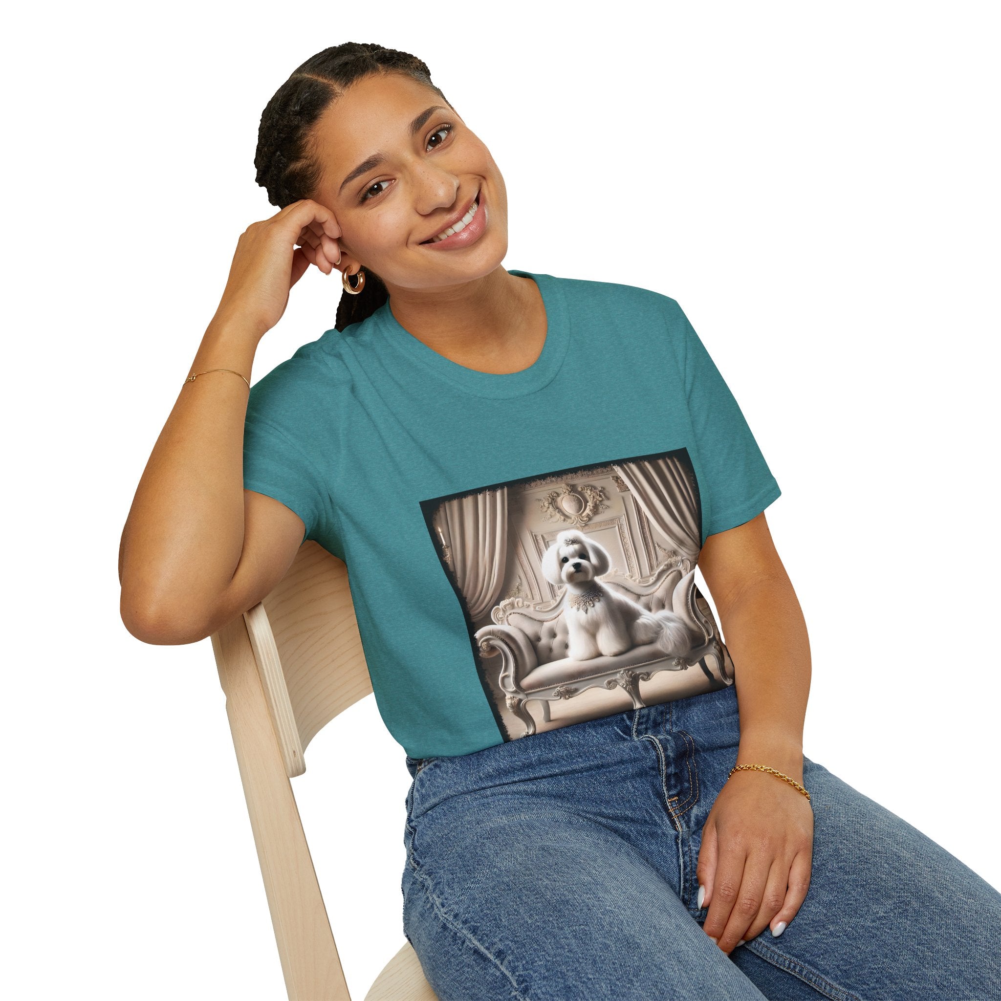 Maltese Lovely Lady | Unisex Dog T-Shirt