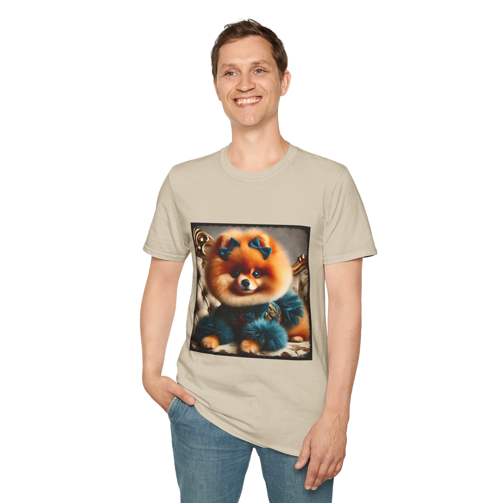 Pomeranian Fluff Boss | Unisex Dog T-Shirt