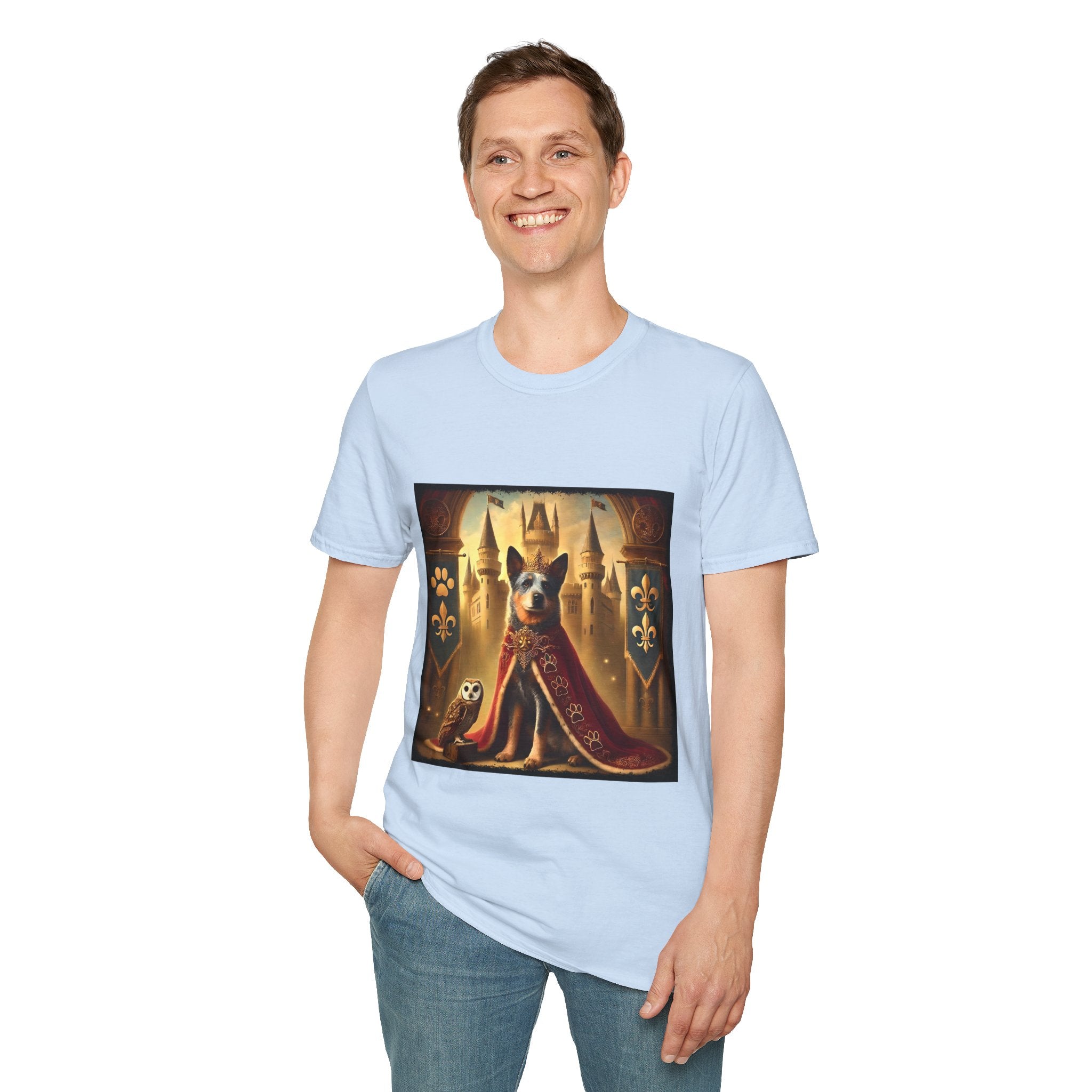 Australian Cattle Dog Velvet King | Unisex Dog T-Shirt