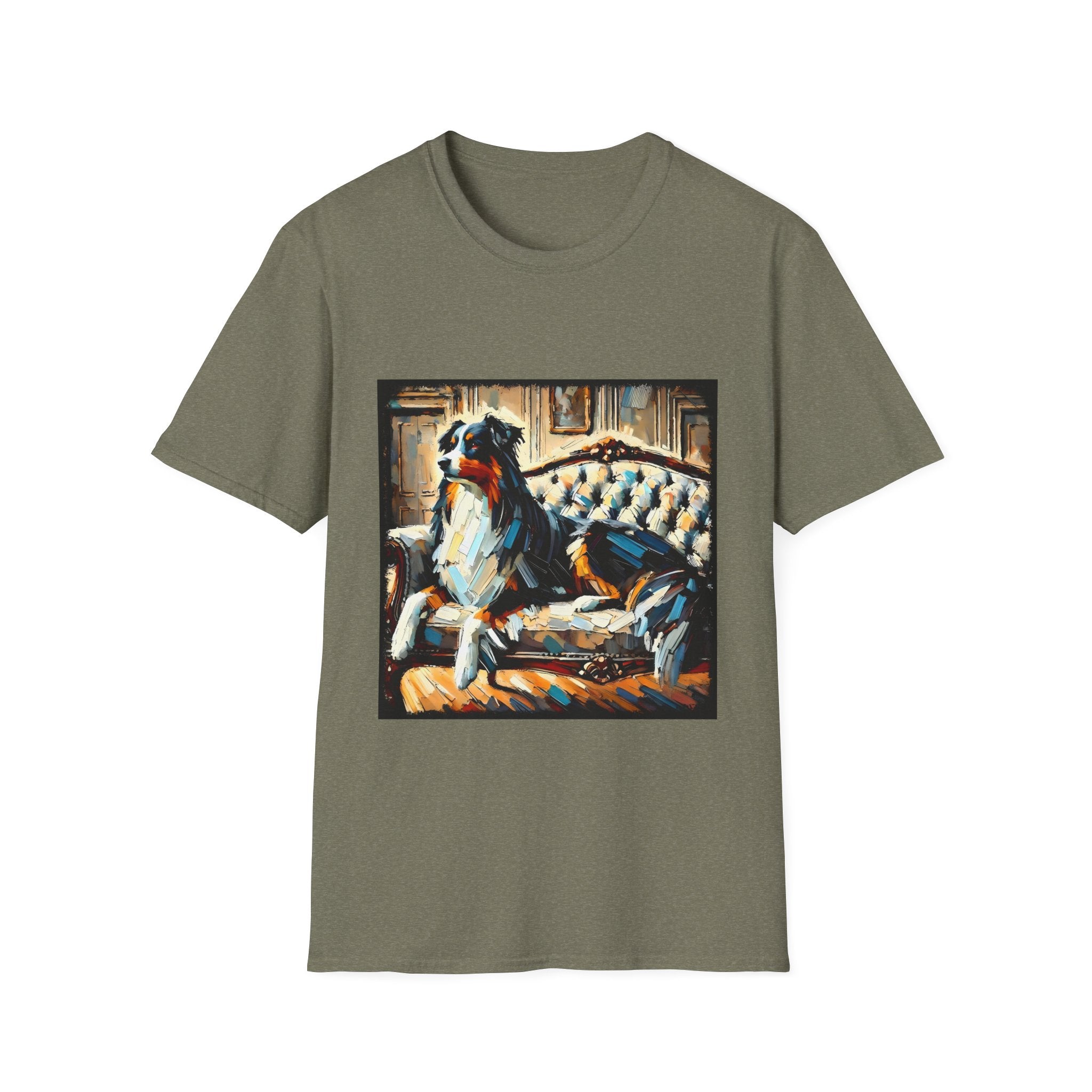 Australian Shepherd Vibrant Classic | Unisex Dog T-Shirt