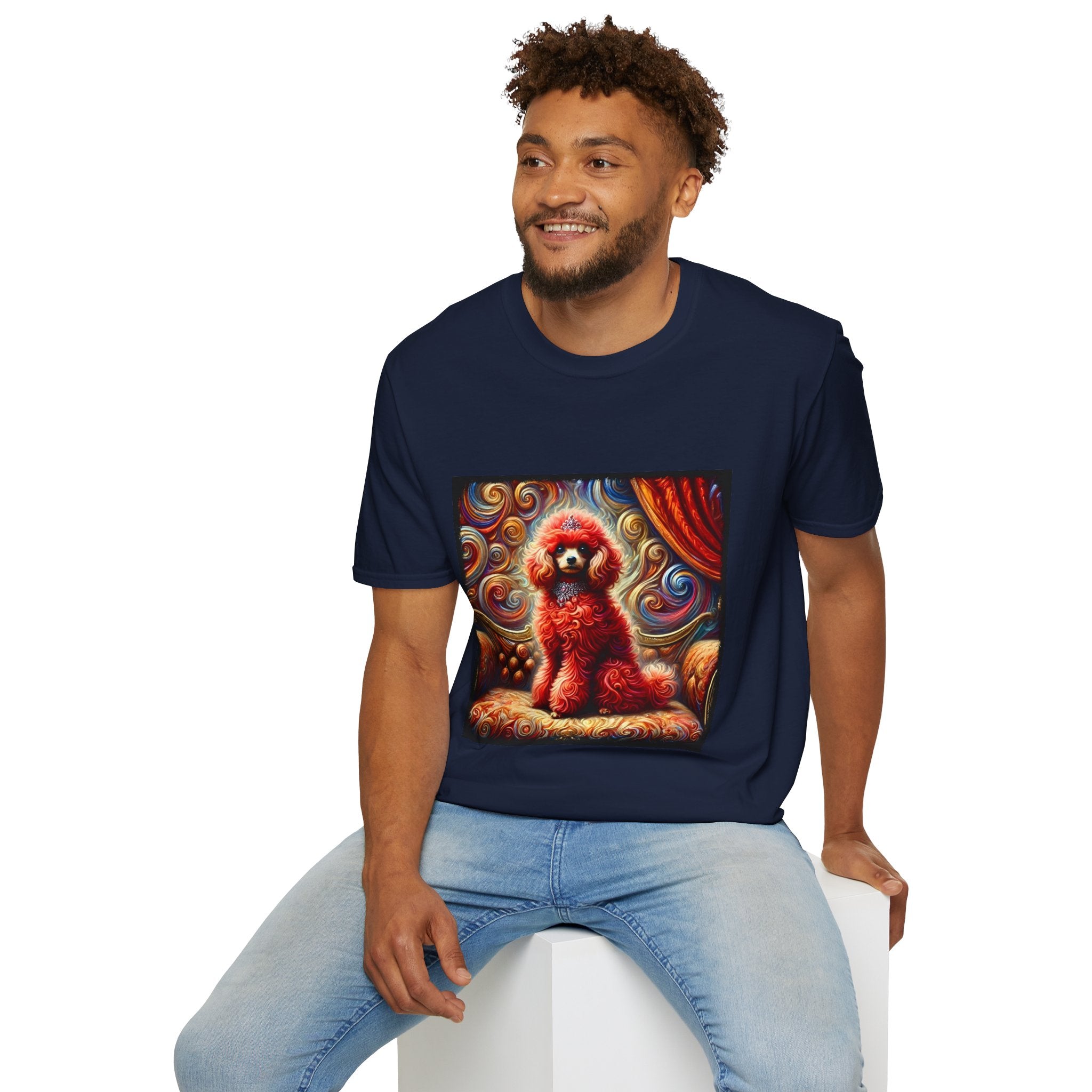 Poodle Fuzzy Swirl | Unisex Dog T-Shirt