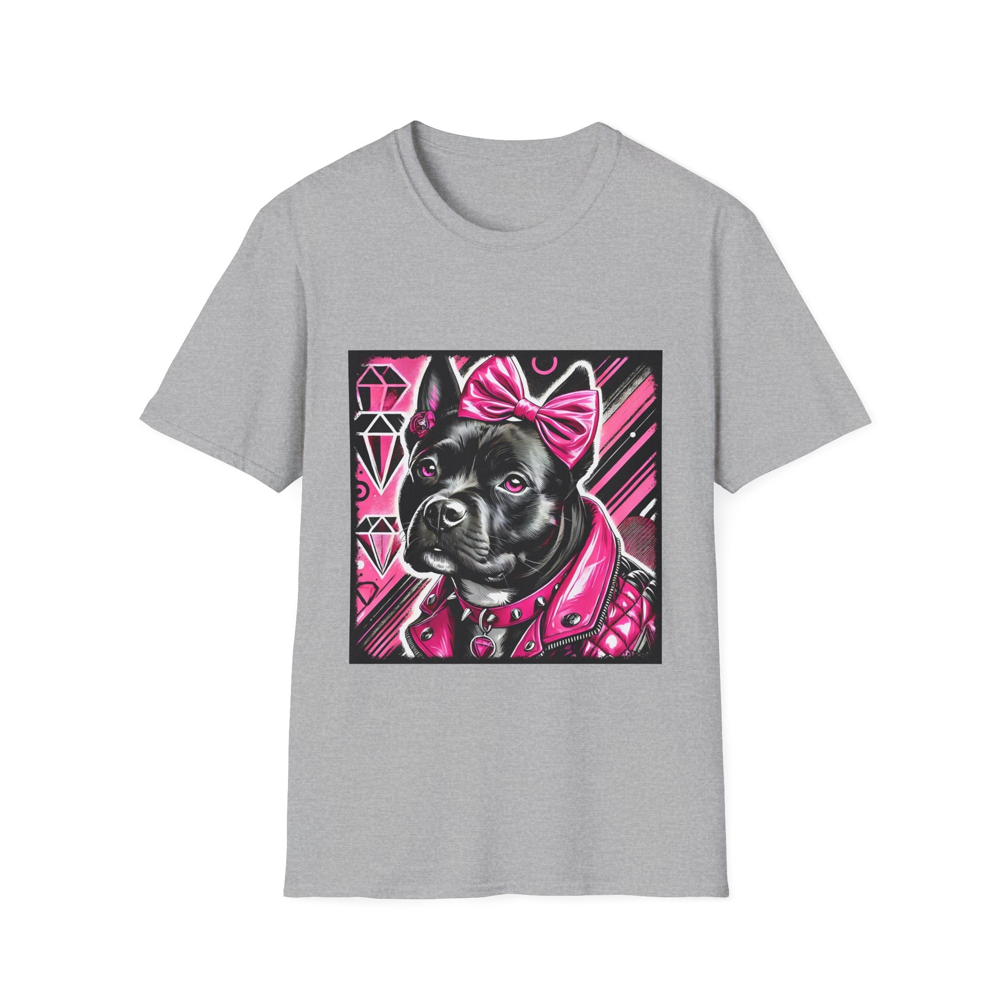 American Pit Bull Terrier Shirt | Pink Princess Bold Dog Lover Tee