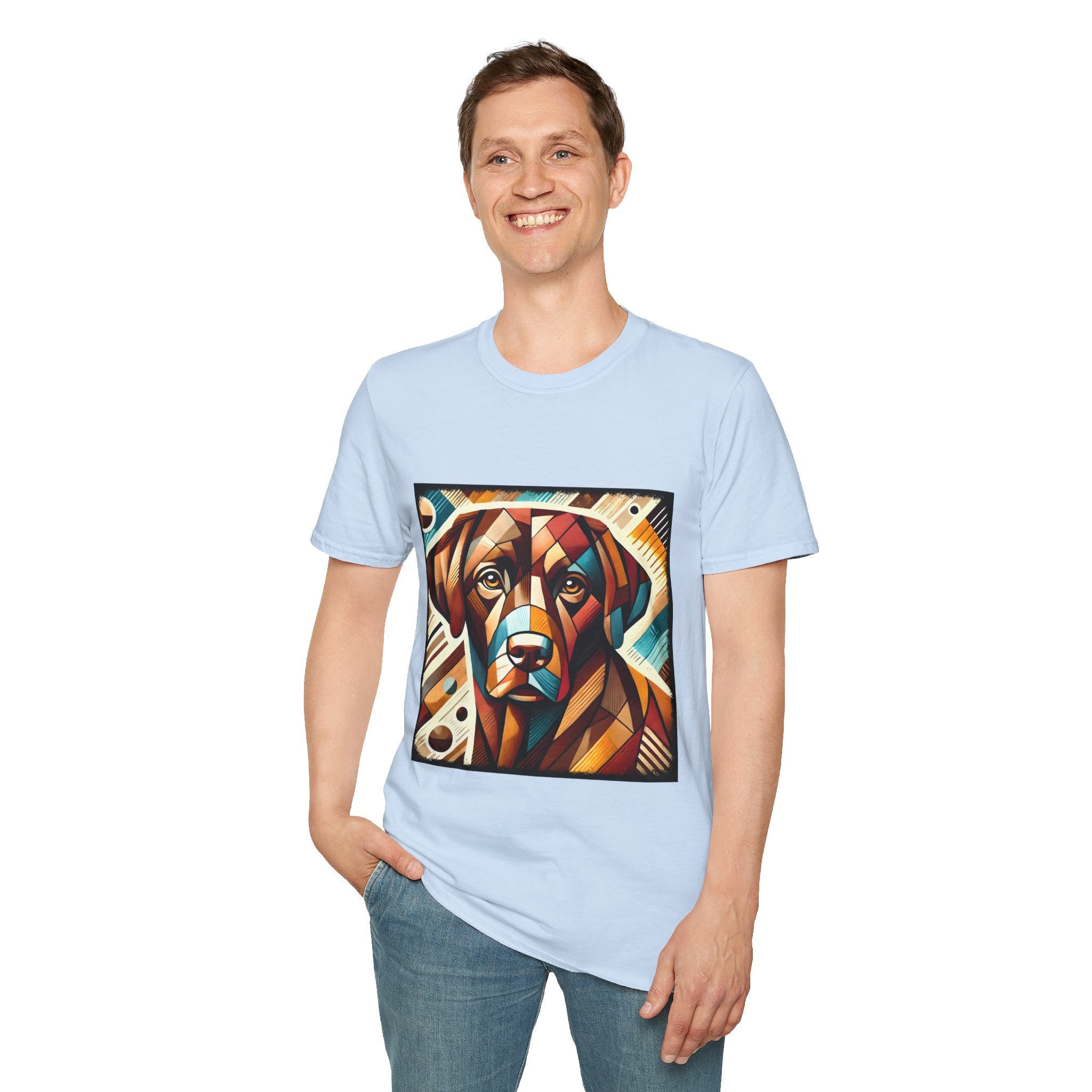 Labrador Retriever Bold Geometric | Unisex Dog T-Shirt