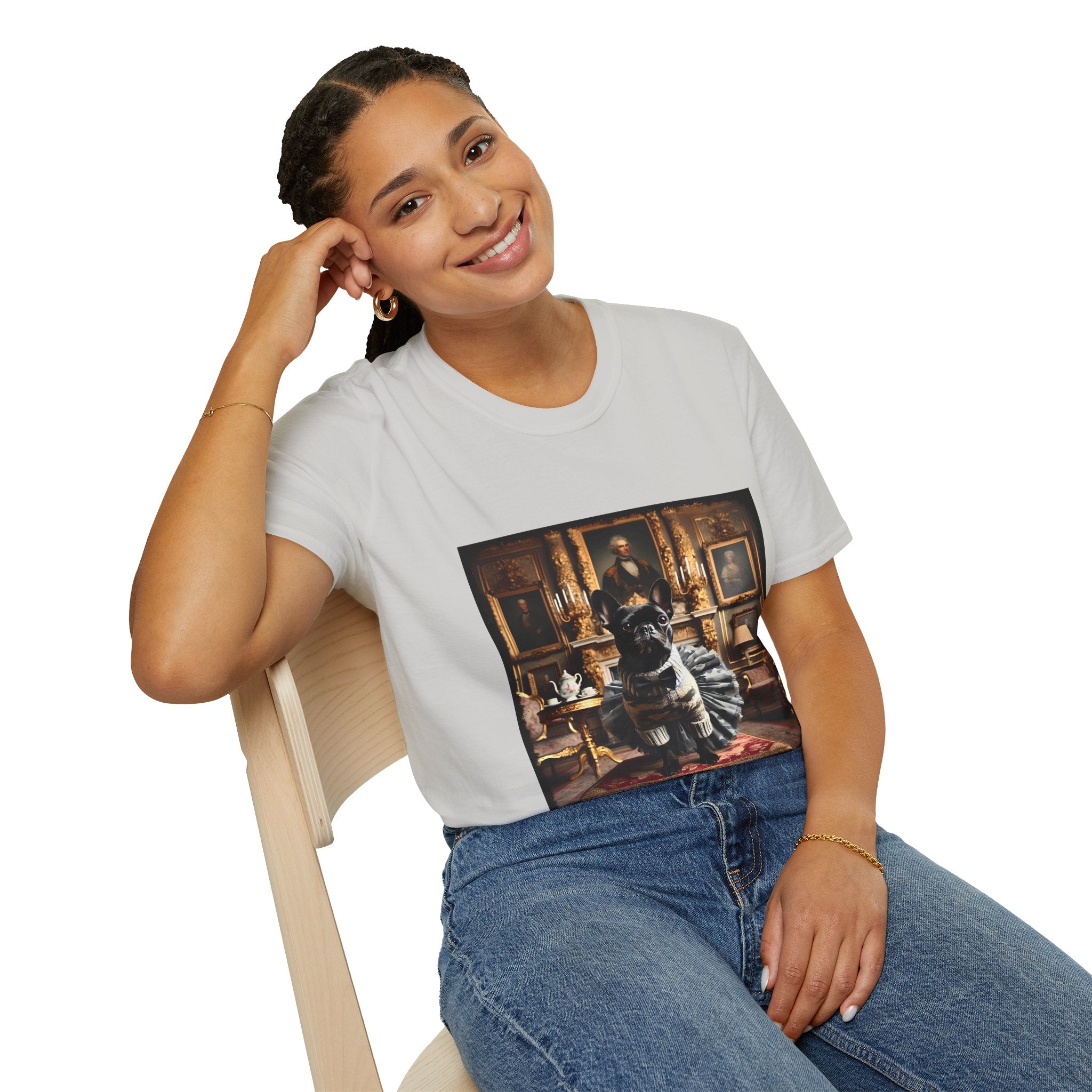 French Bulldog Shirt | Black Camo Chic Dog Lover Tee