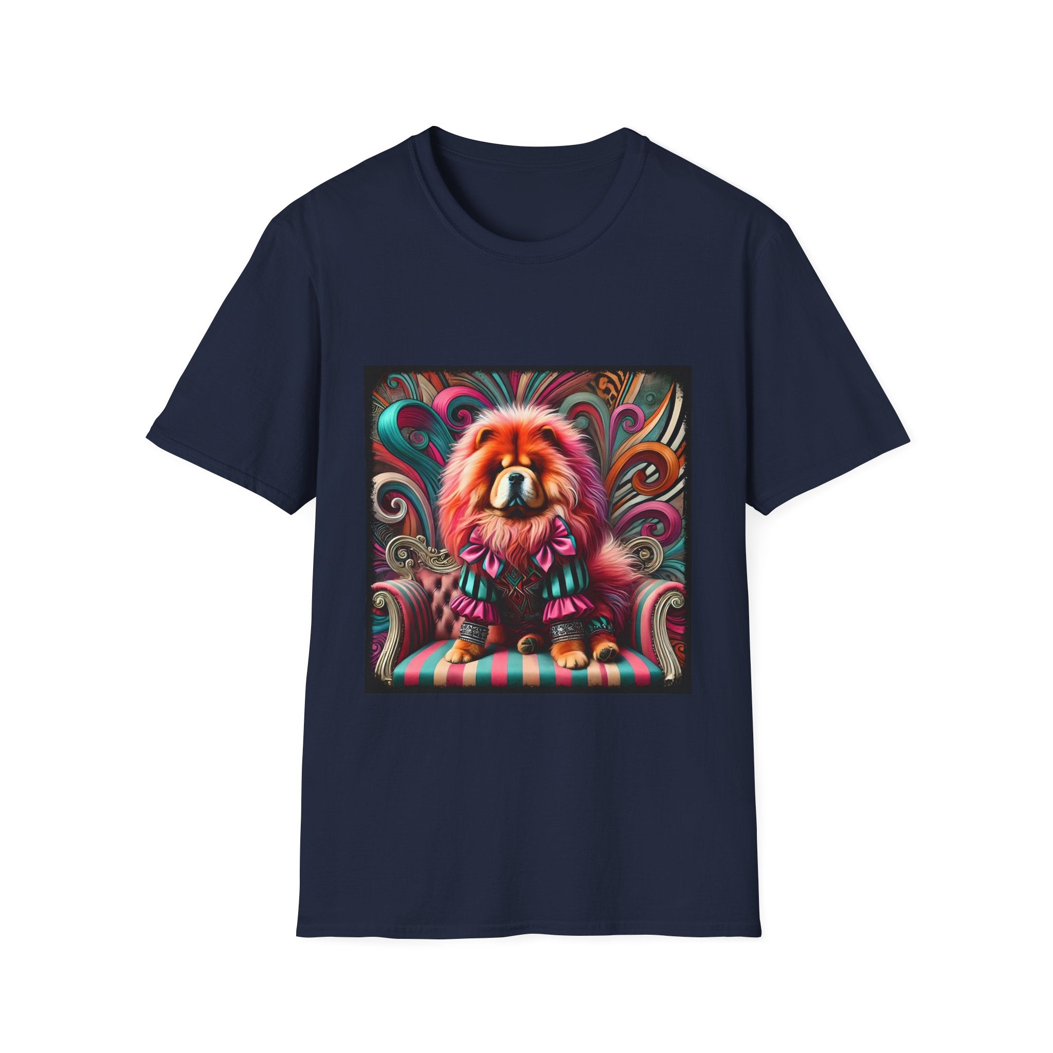 Chow Chow Pink Rocker | Unisex Dog T-Shirt