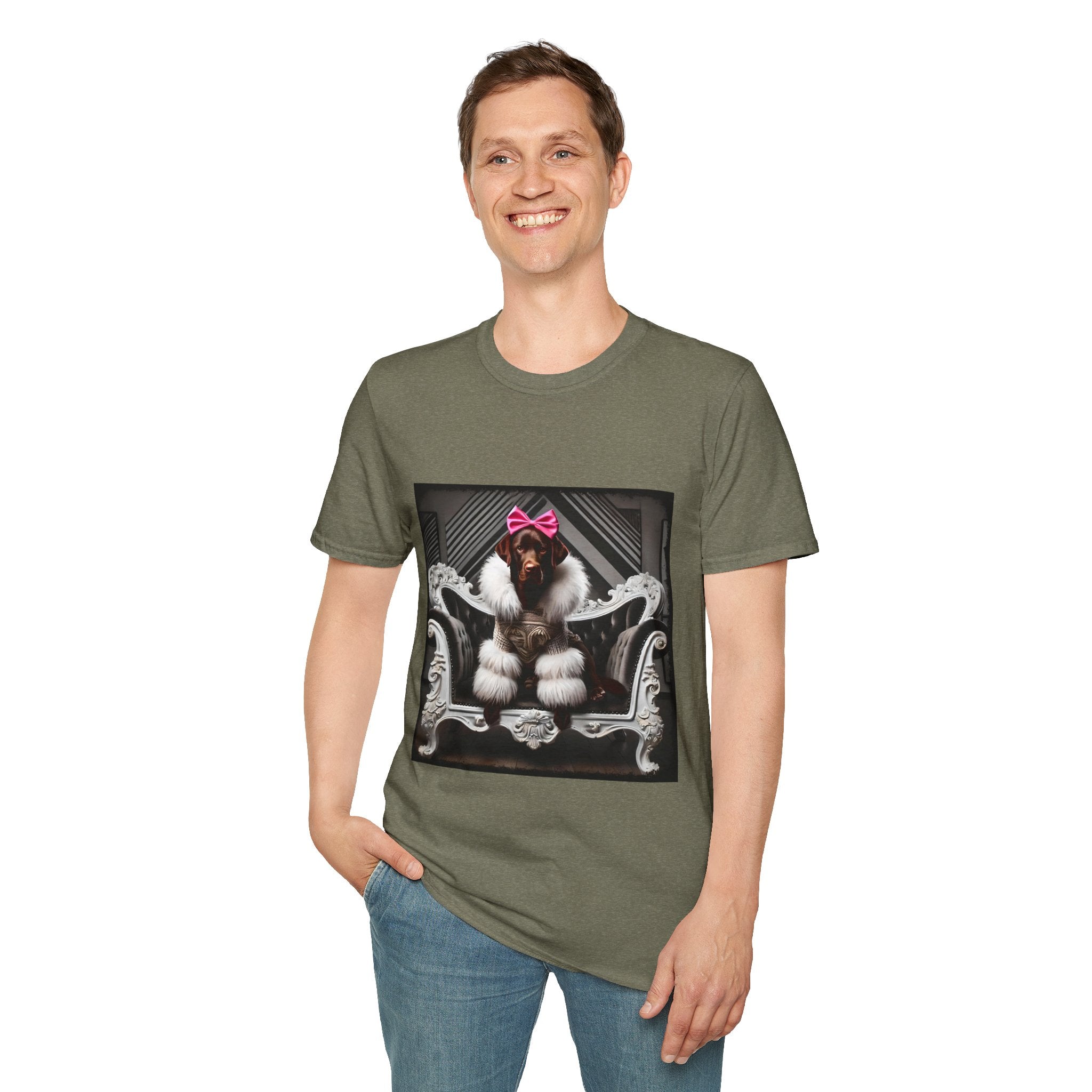 Labrador Retriever Chic Rocker | Unisex Dog T-Shirt