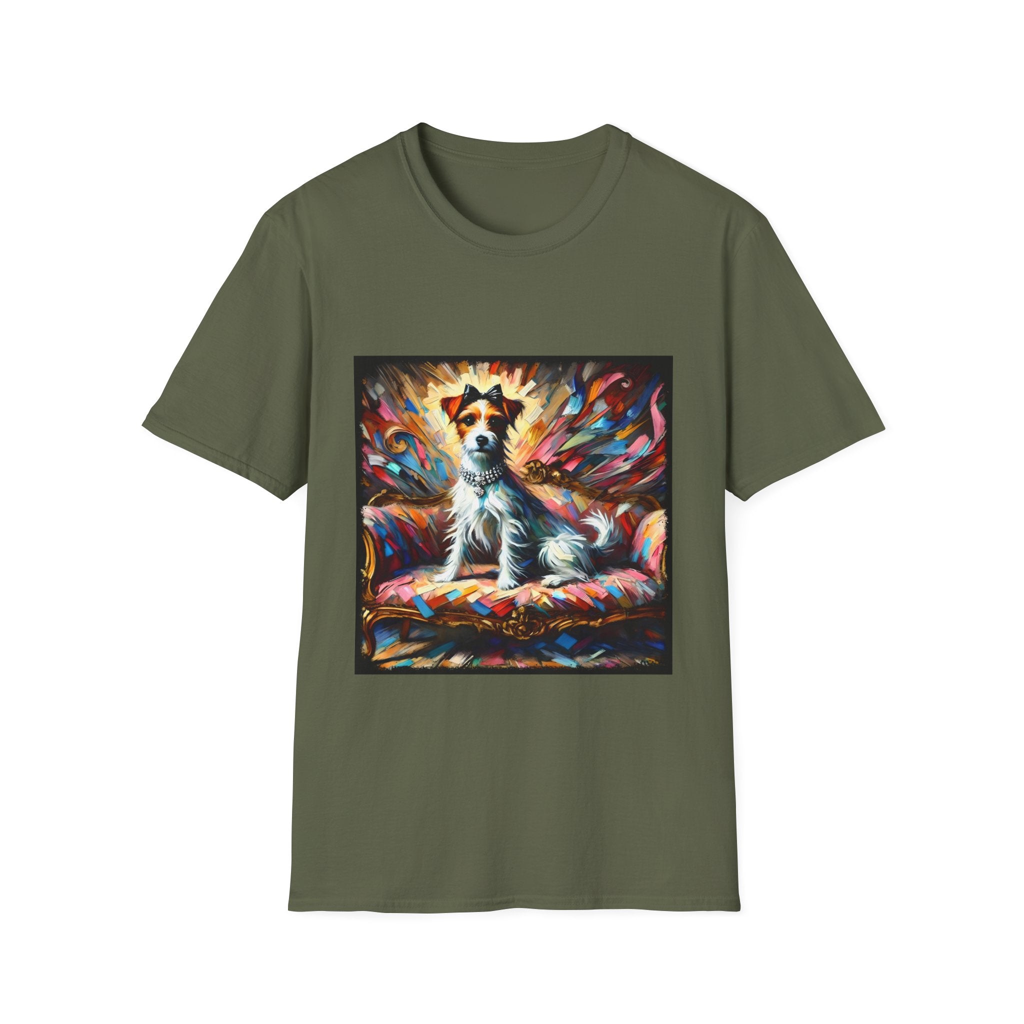 Jack Russell Terrier Diamond Princess Classic | Unisex Dog T-Shirt