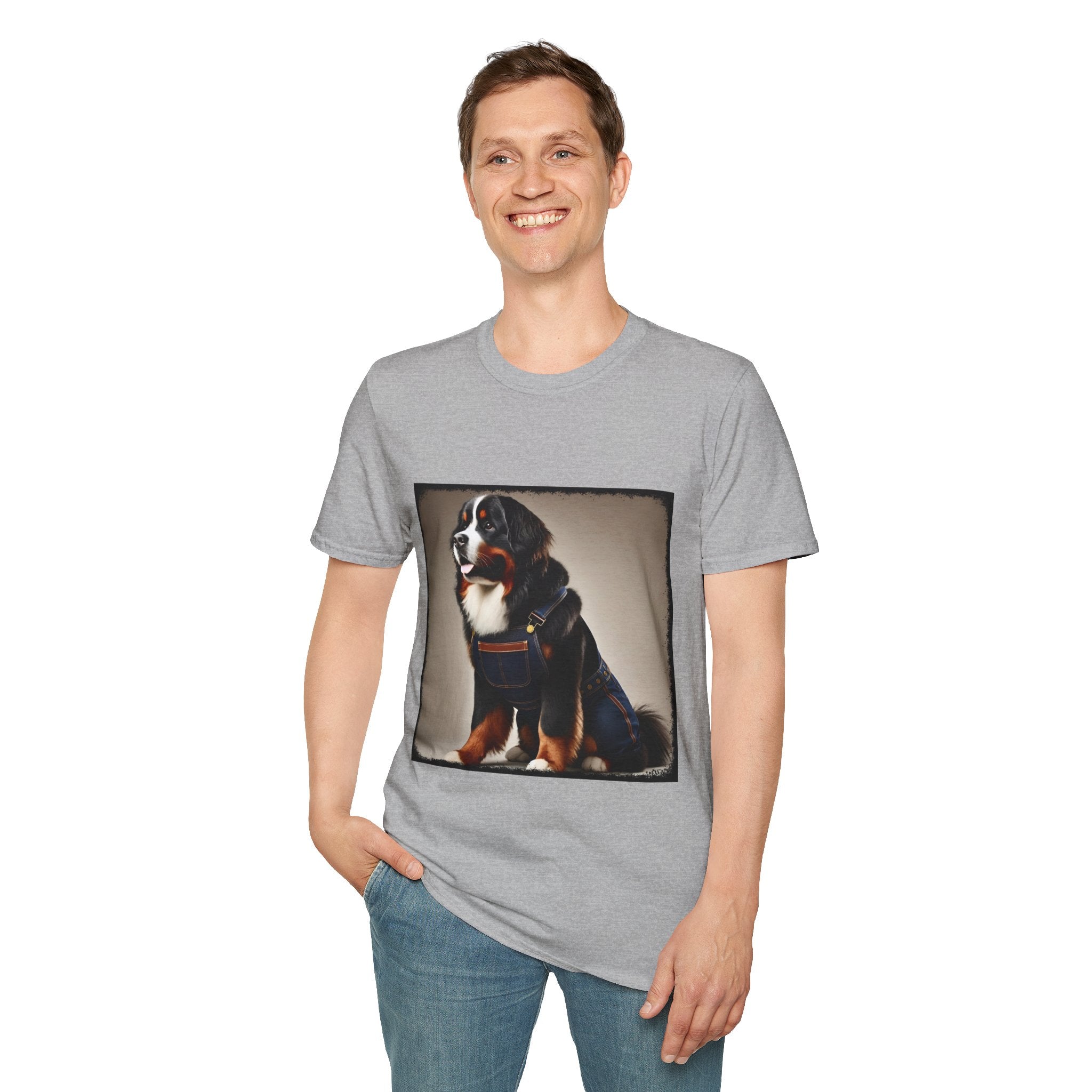 Bernese Mountain Dog Shirt | Denim Darling Dog Lover Tee