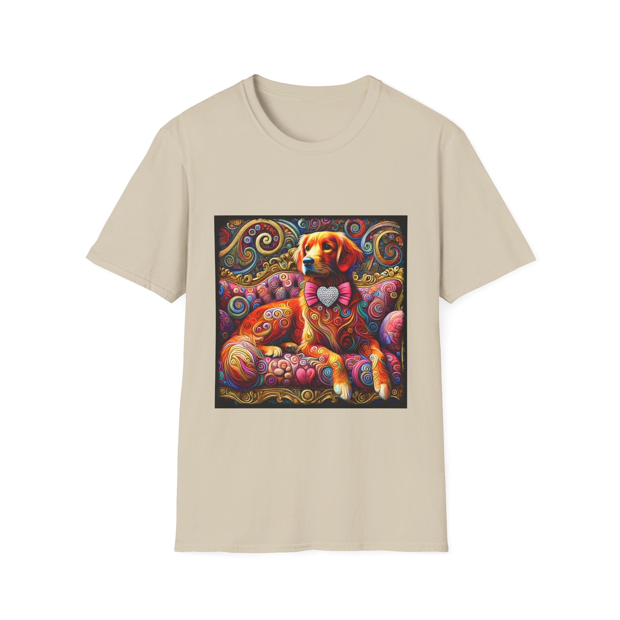 Golden Retriever Shirt | Love Swirl Dog Lover Tee