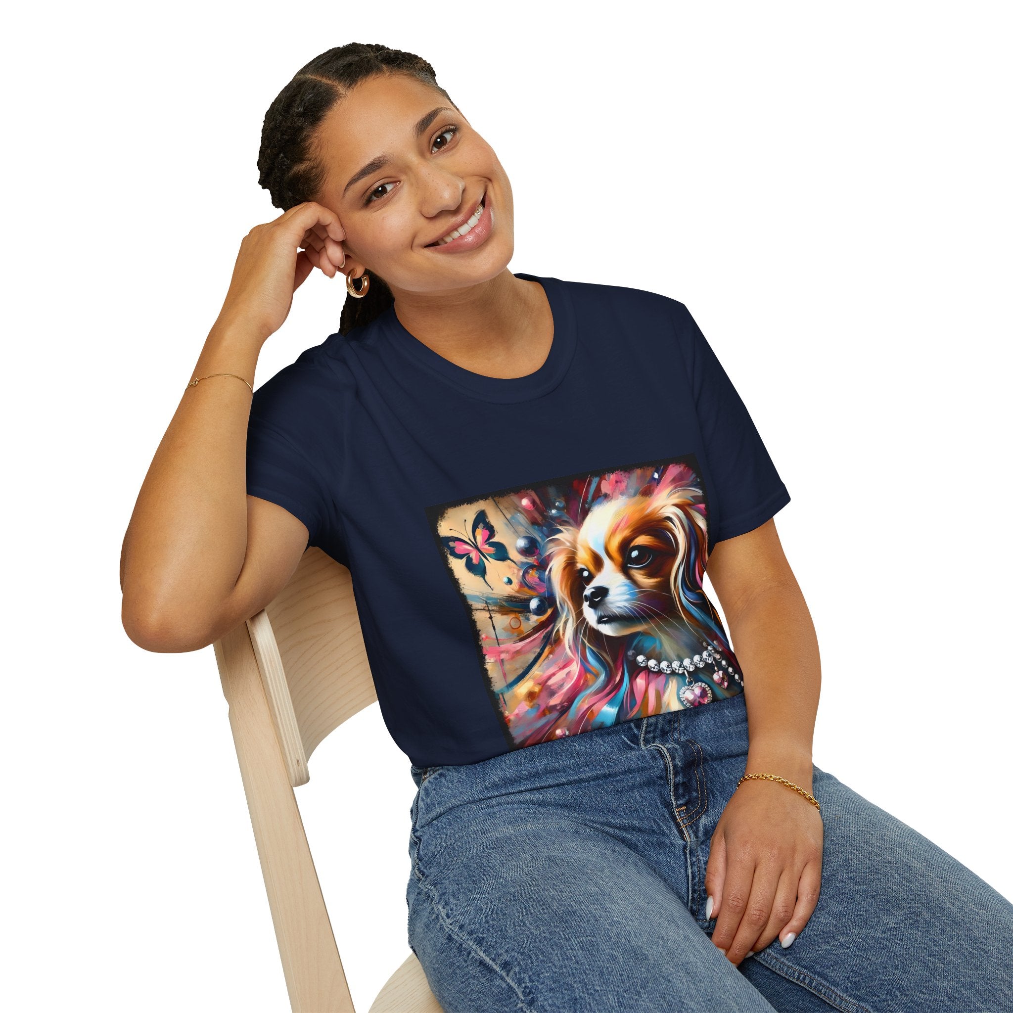 Cavalier King Charles Spaniel Shirt | Pink Diamond Classic Dog Lover Tee