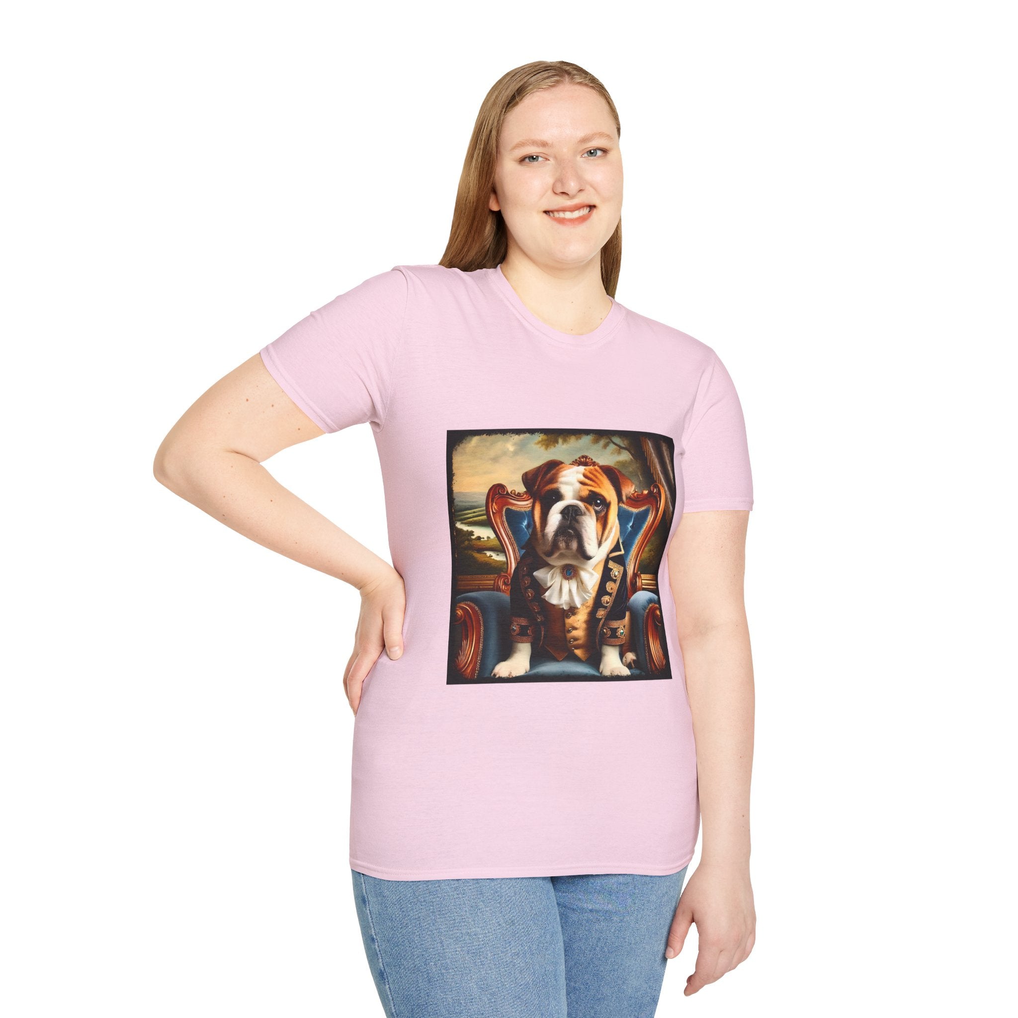 Bulldog Bougie Baron | Unisex Dog T-Shirt