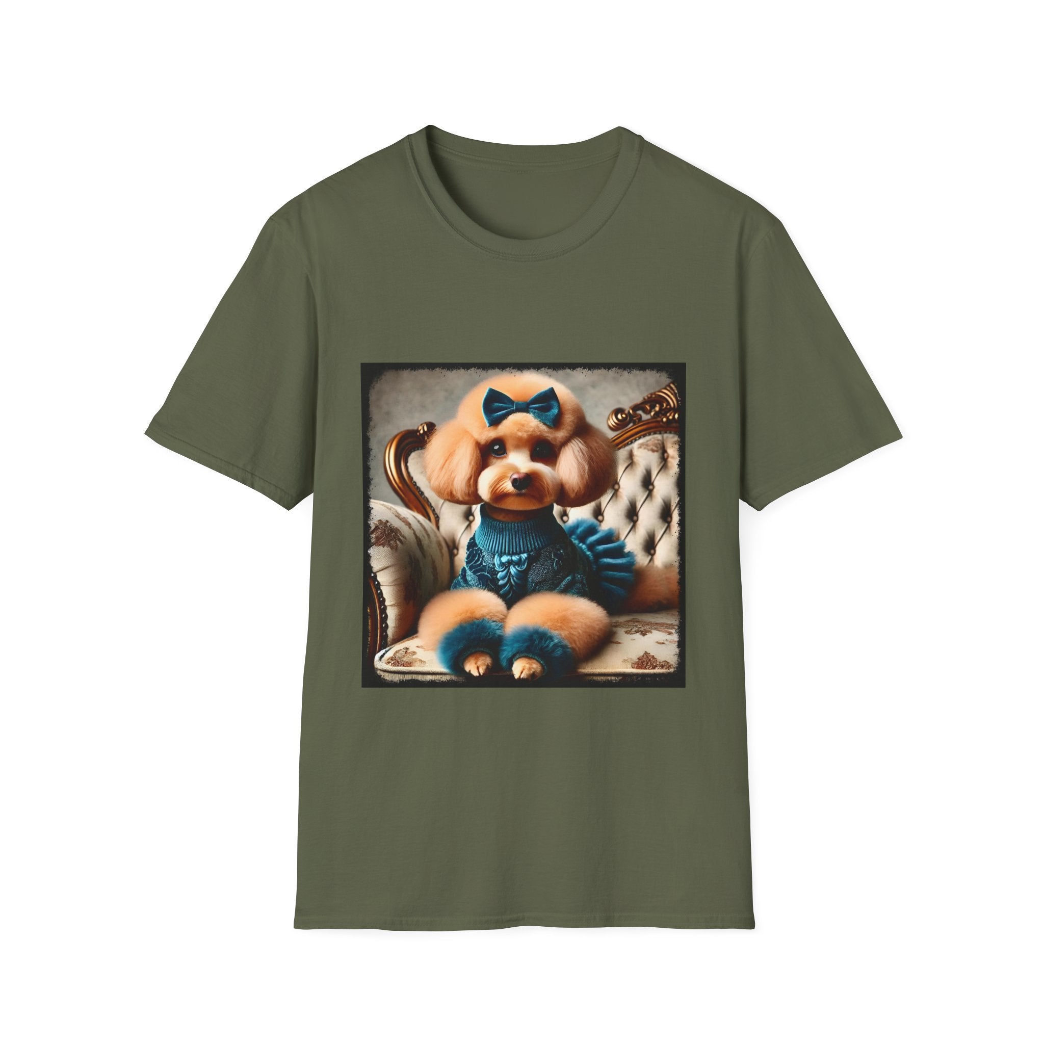 Poodle Trendy Tail | Unisex Dog T-Shirt