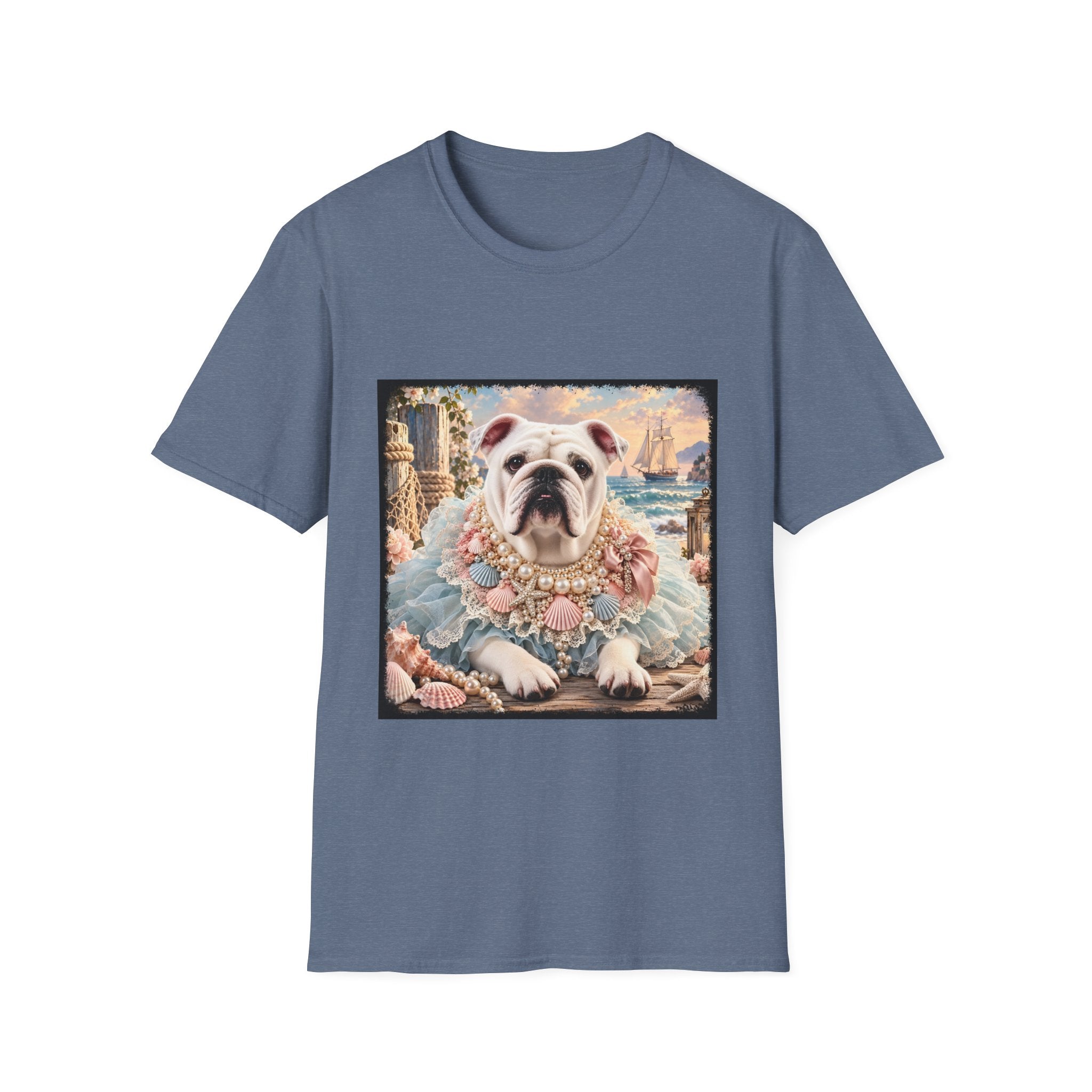 Bulldog Shirt | Beach Babe Dog Lover Tee